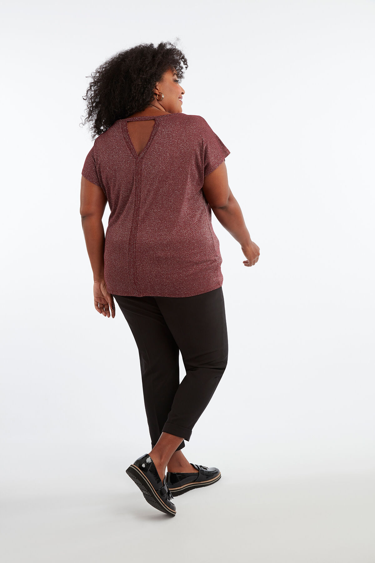 Top met lurex image number 4