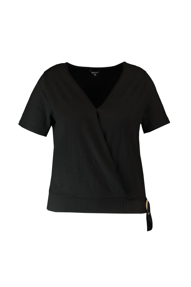 Overslagtop met gesp image number 1