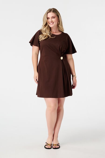 Jurk met twistdetail Jurk met twistdetail