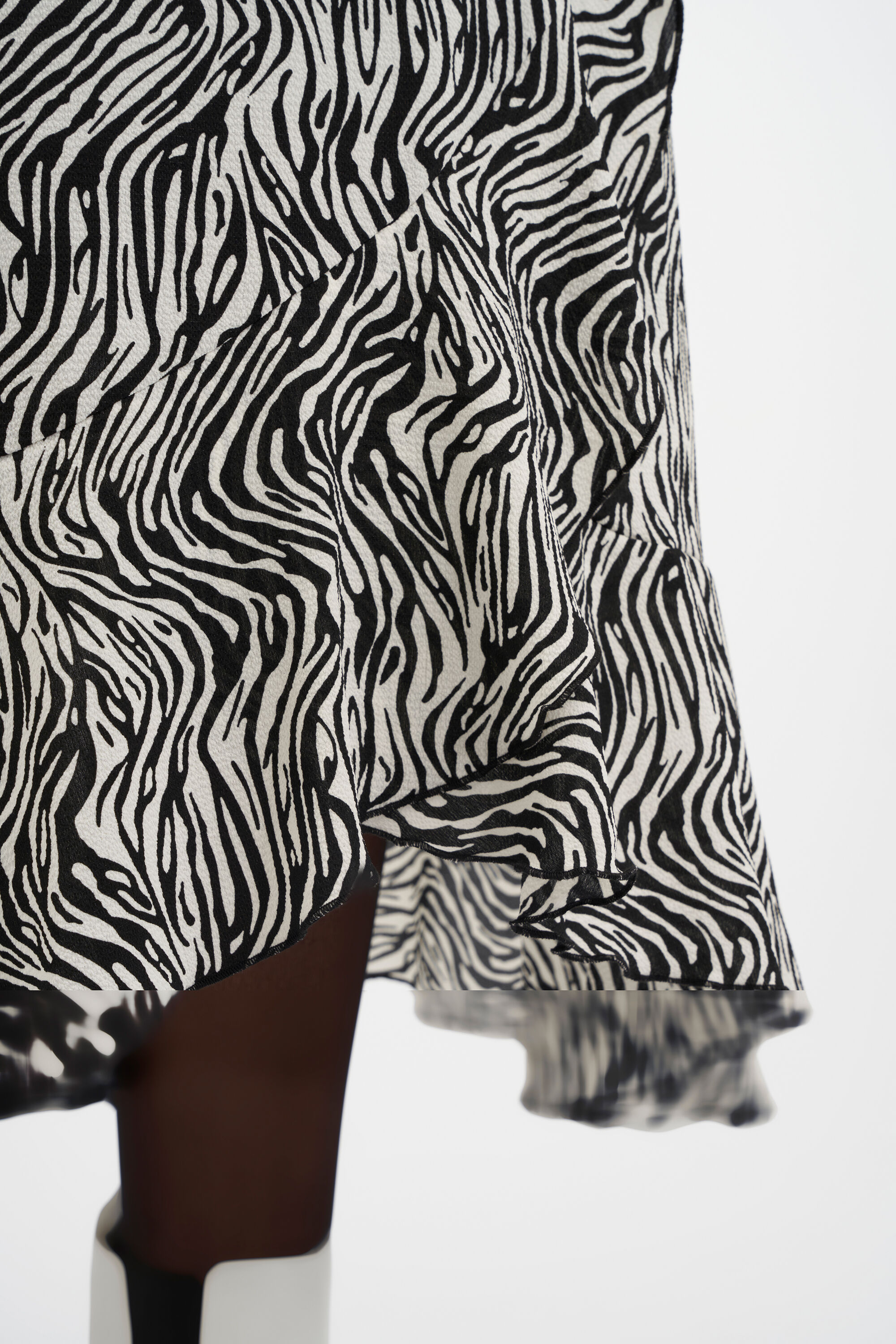 Midi rok met print image number 5