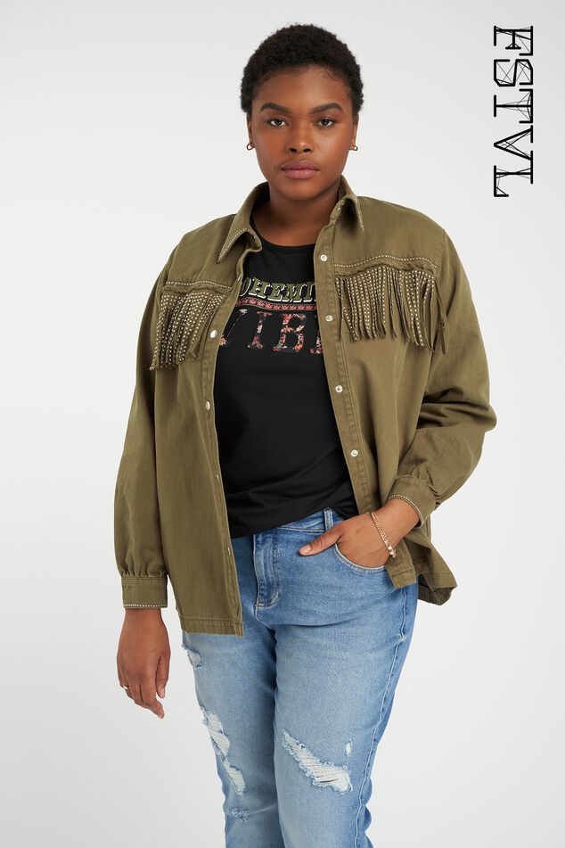 Jack met fringedetail image number 0