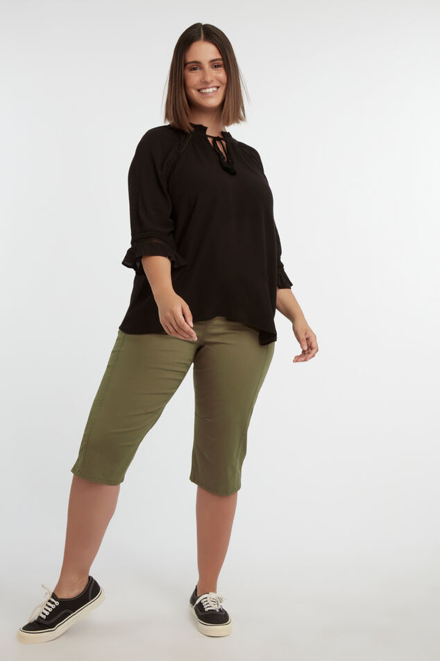 Blouse met opengewerkte details image number 5