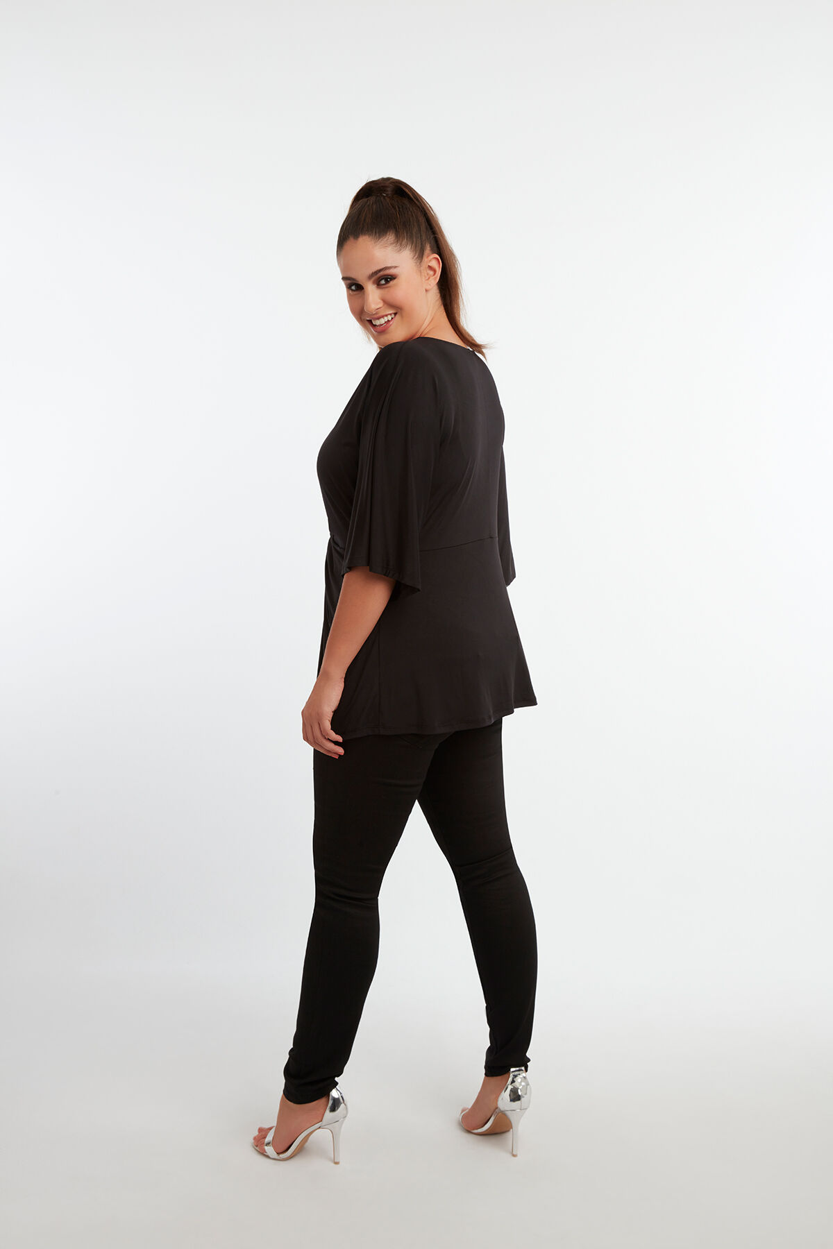 Top met V-hals image number 4