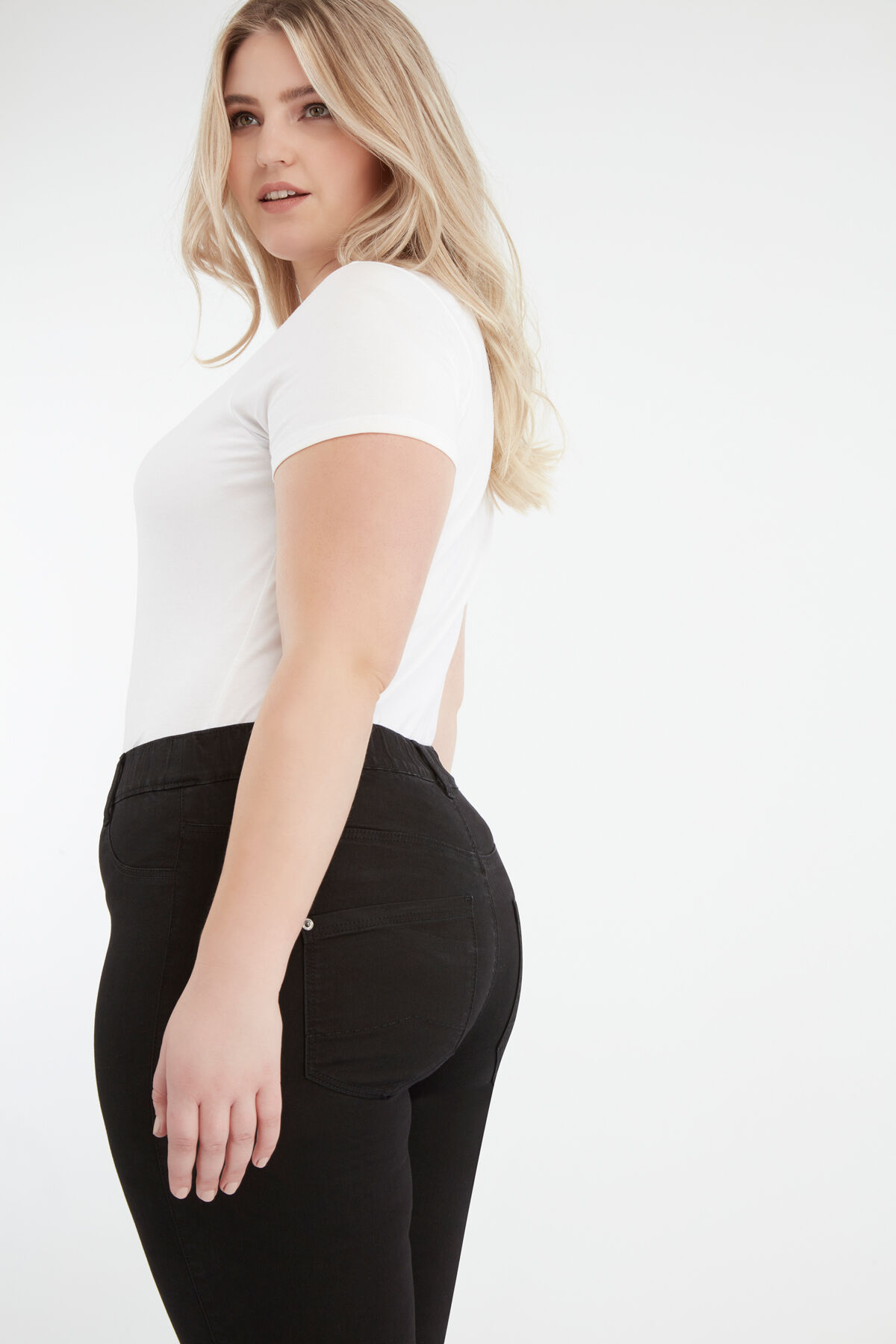 Slim fit 7/8 tregging POPPY image number 3