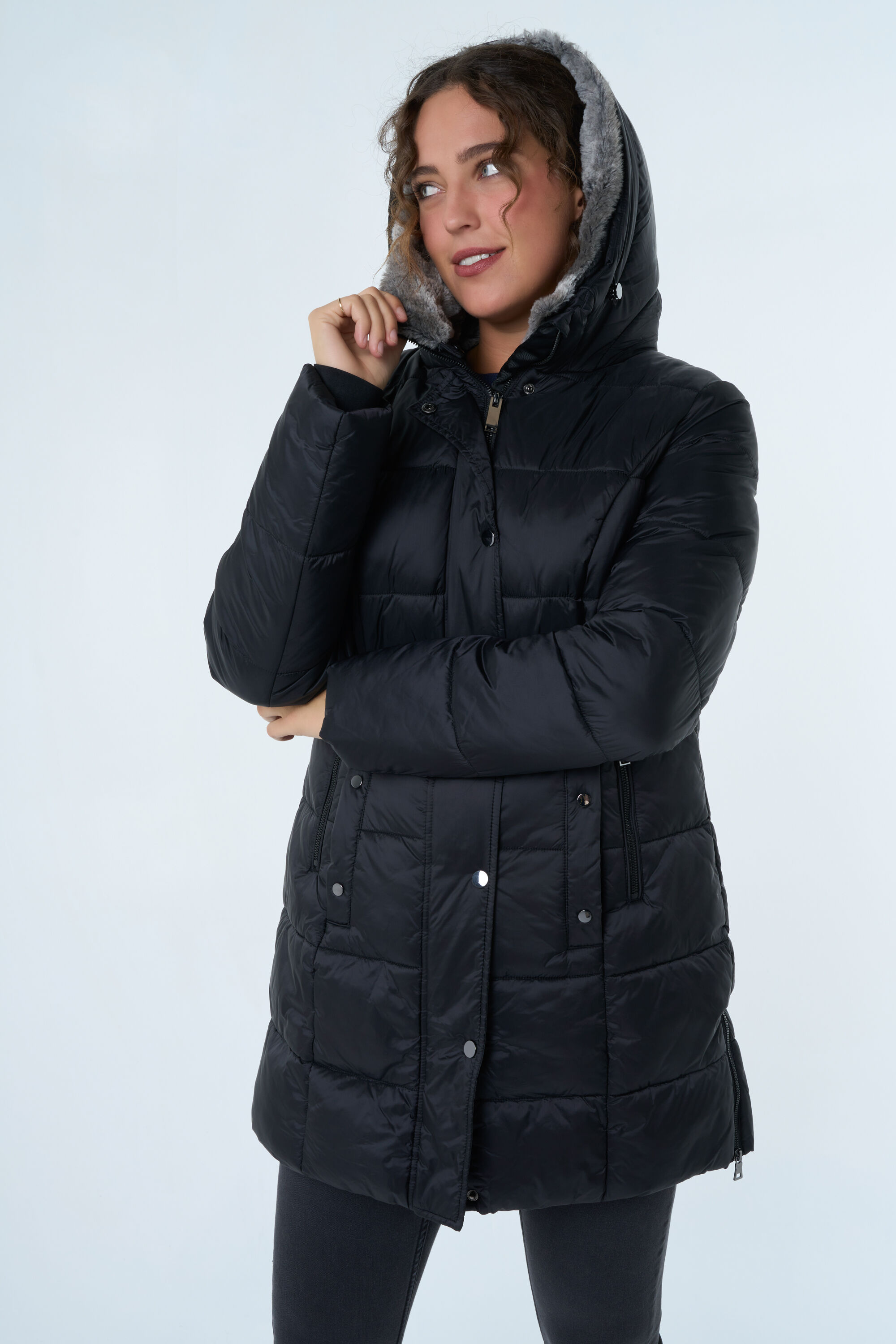 Gewatteerde jas  image number 6