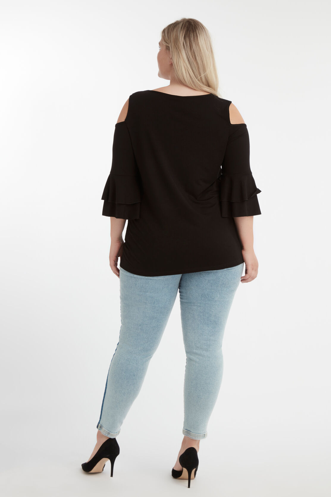 Cold shoulder top  image number 5