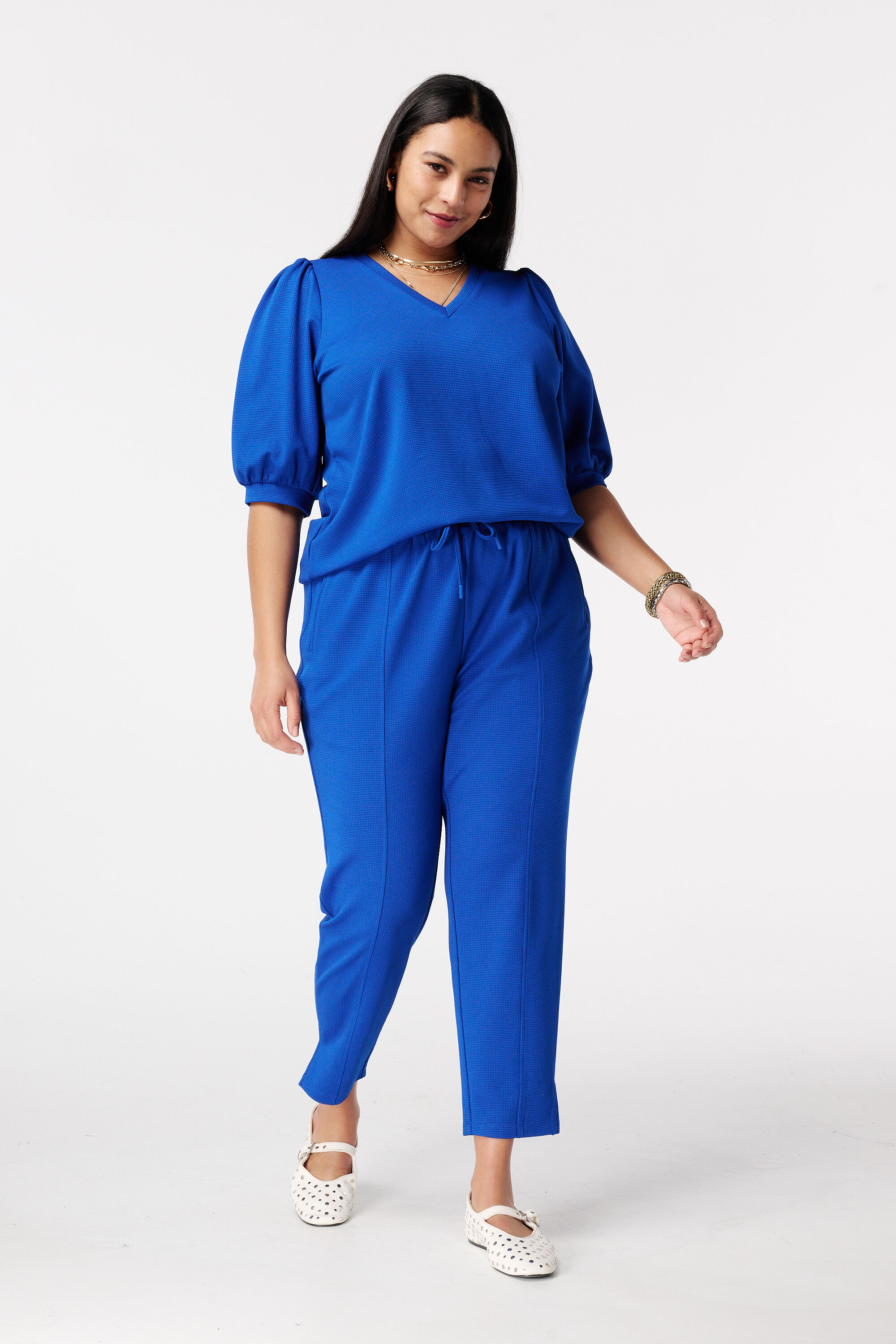 Top met pofmouwen image number 5