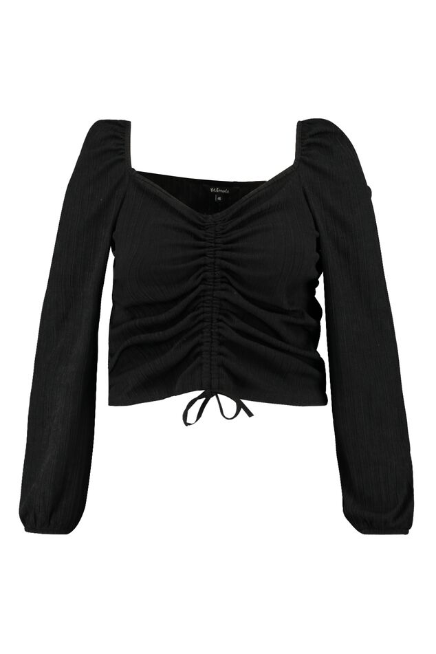 Top met rijgdetail  image number 2