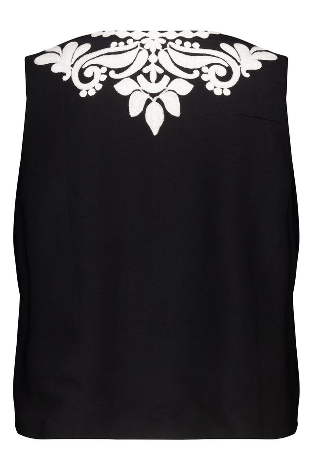 Gilet met borduursels image number 2