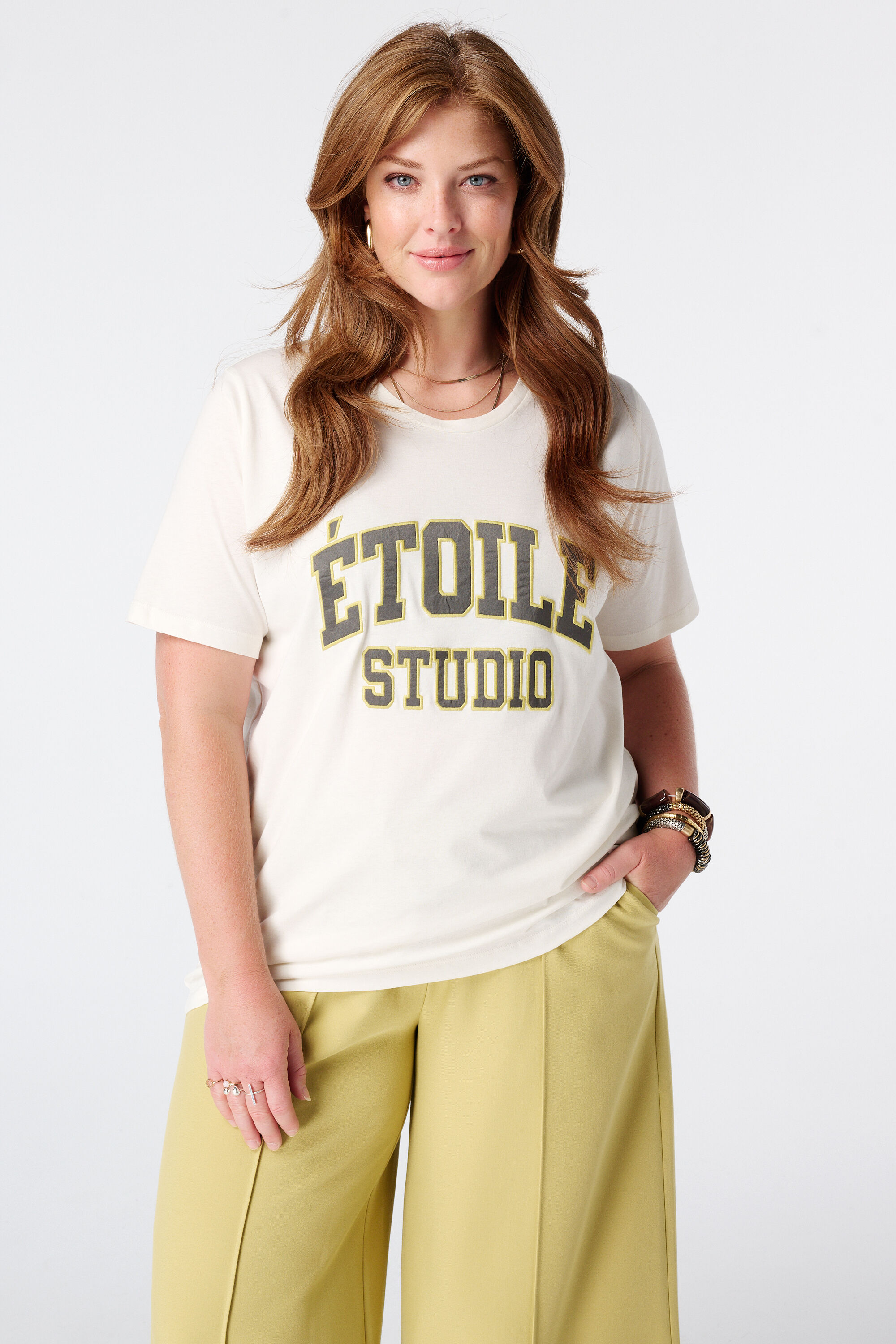 T-shirt met tekst