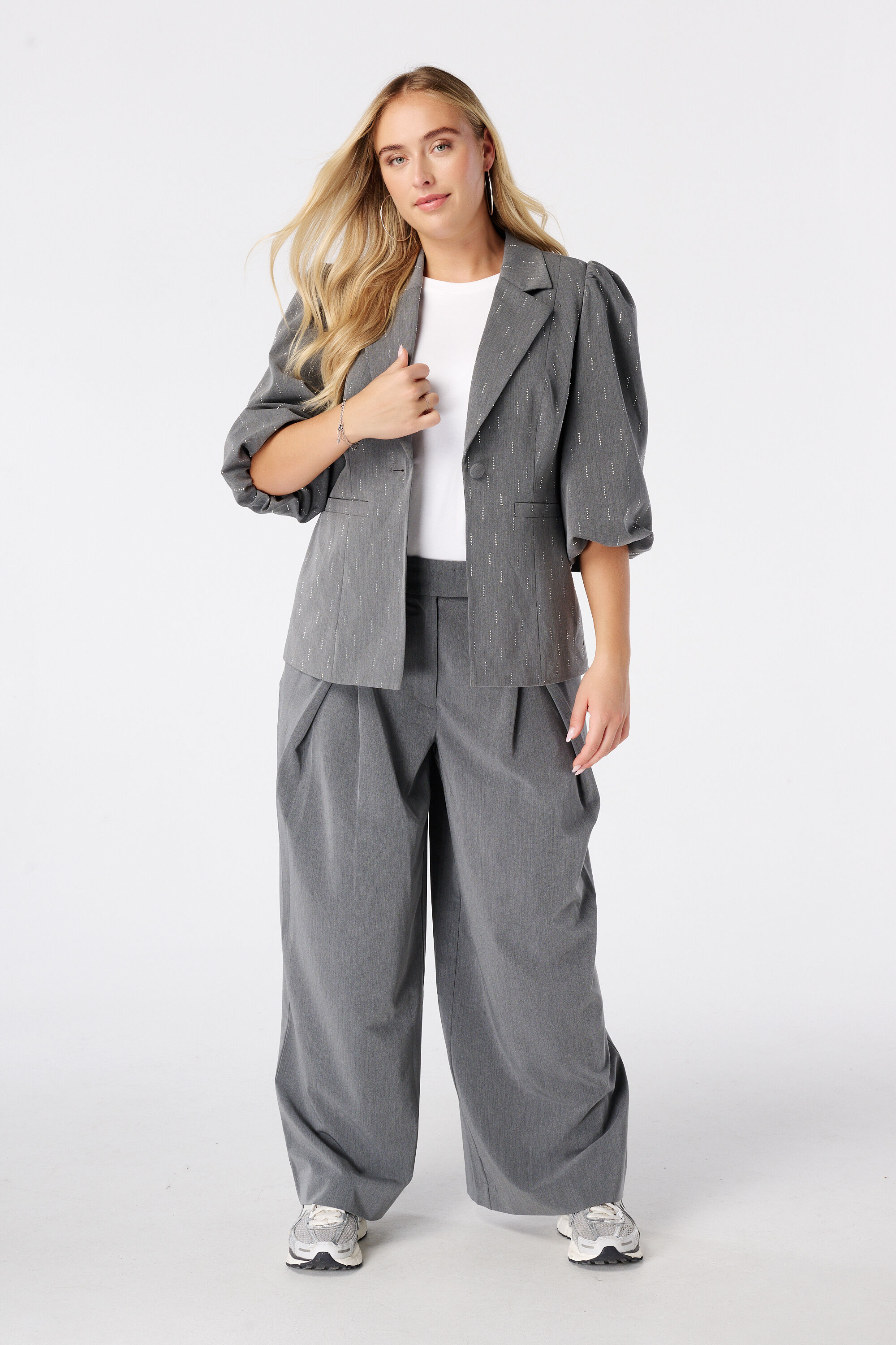 Blazer met pofmouwen image number 5