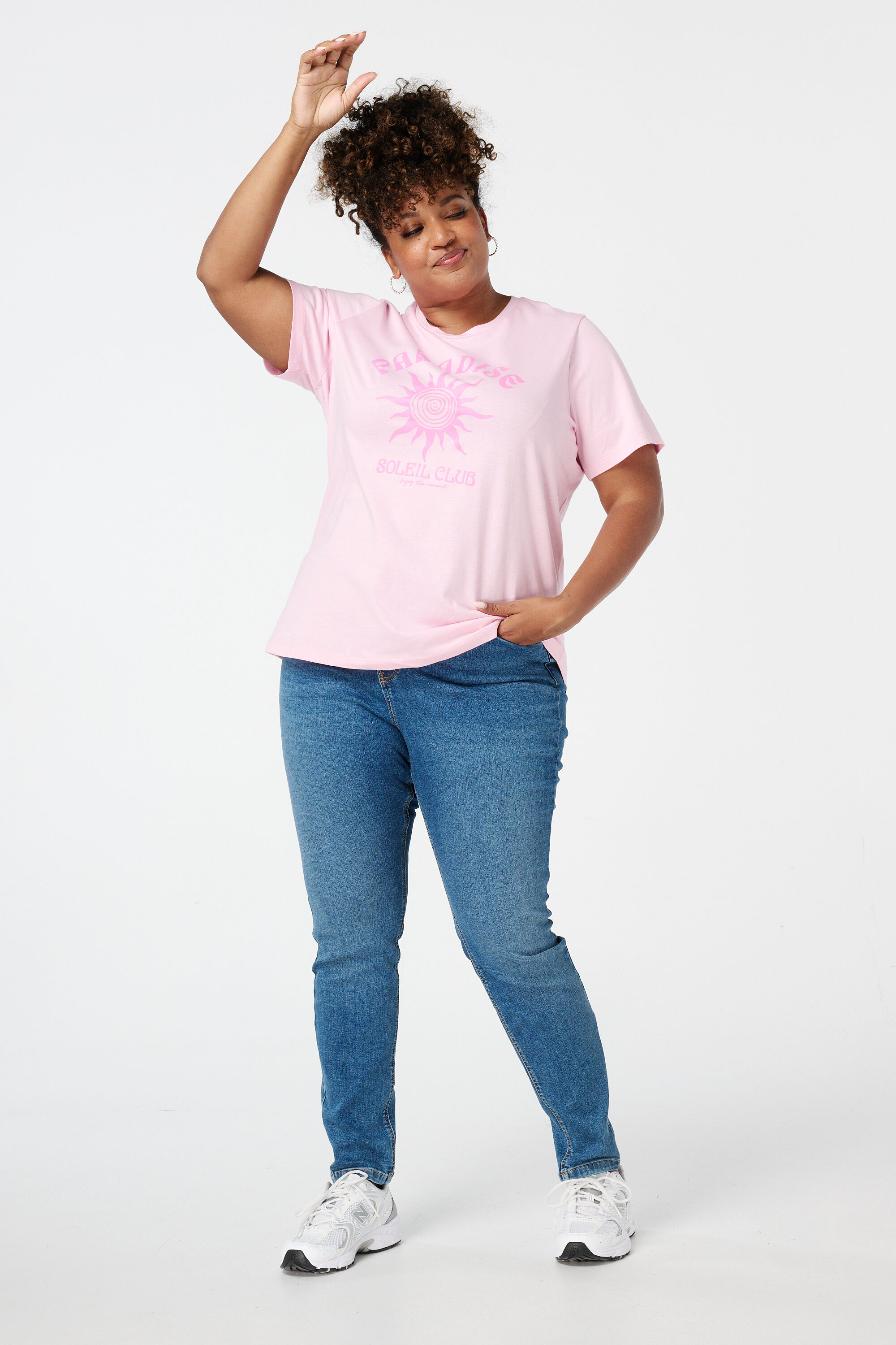 T-shirt met print image number 5