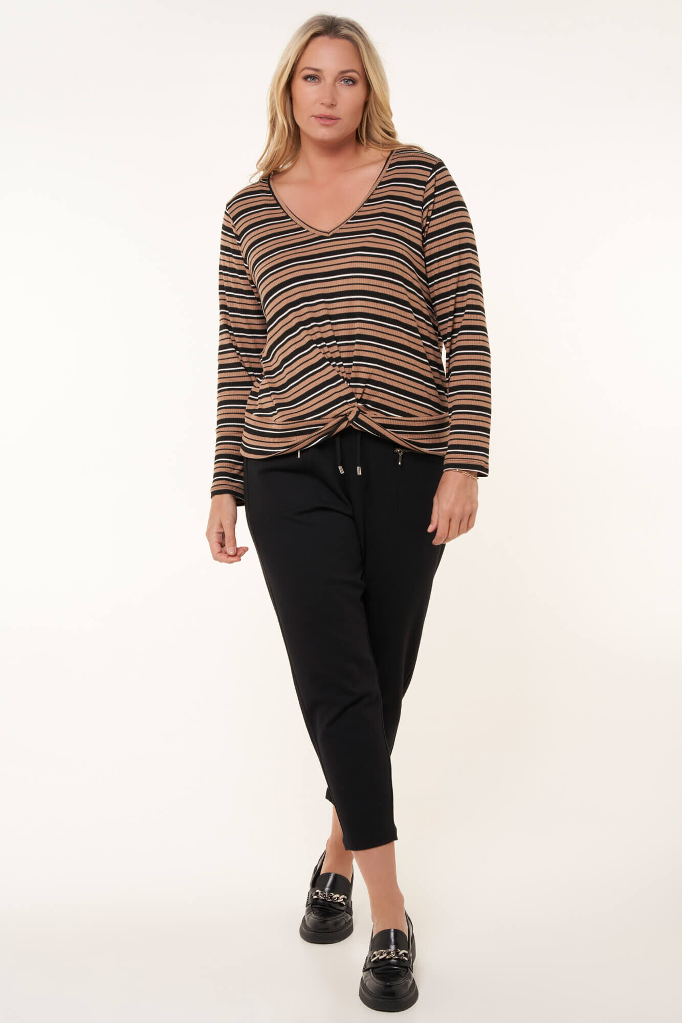 Gestreepte top dames shop