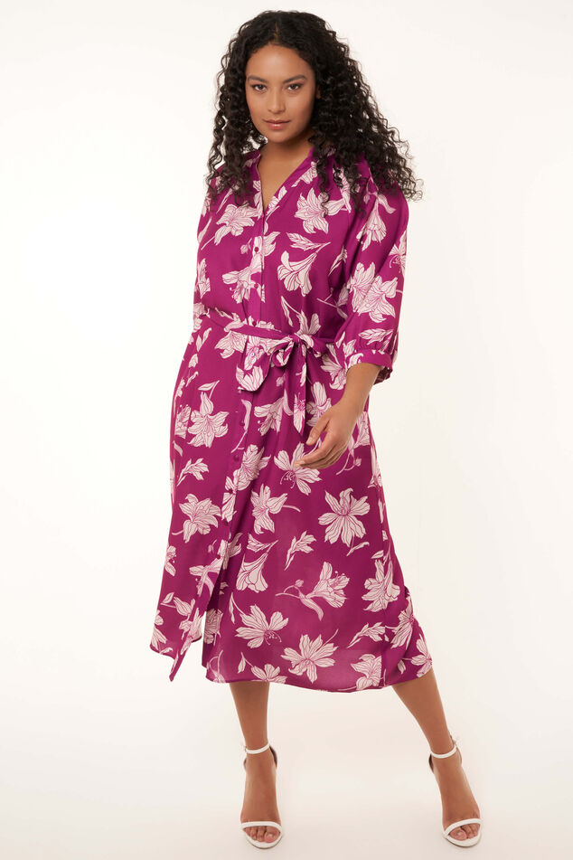 Jurk met print image number 6