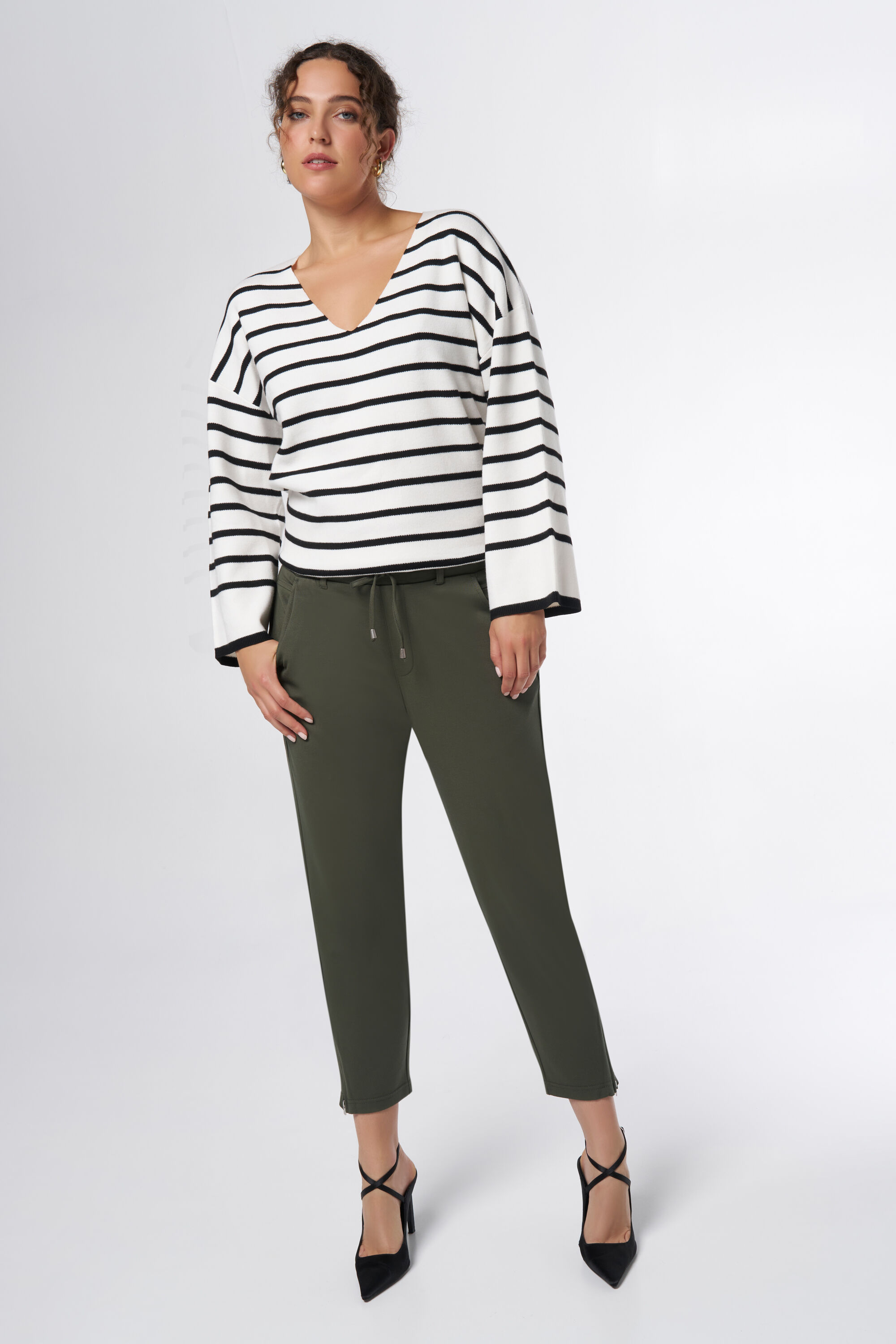 Broek met stretch image number 6