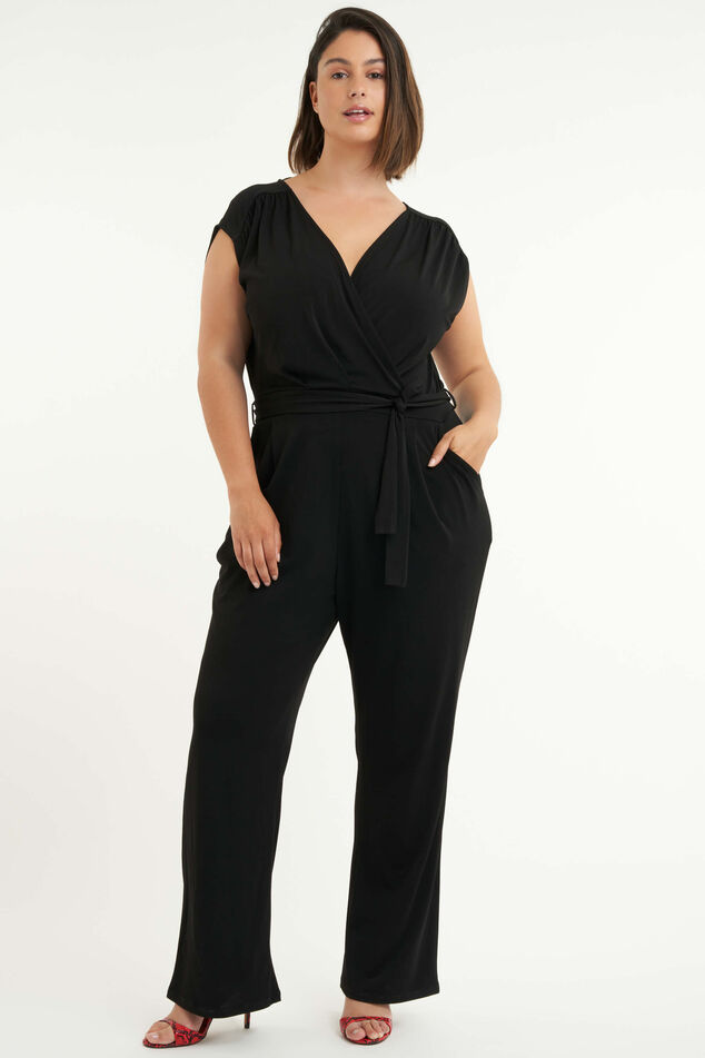 Jumpsuit met ceintuur image number 0