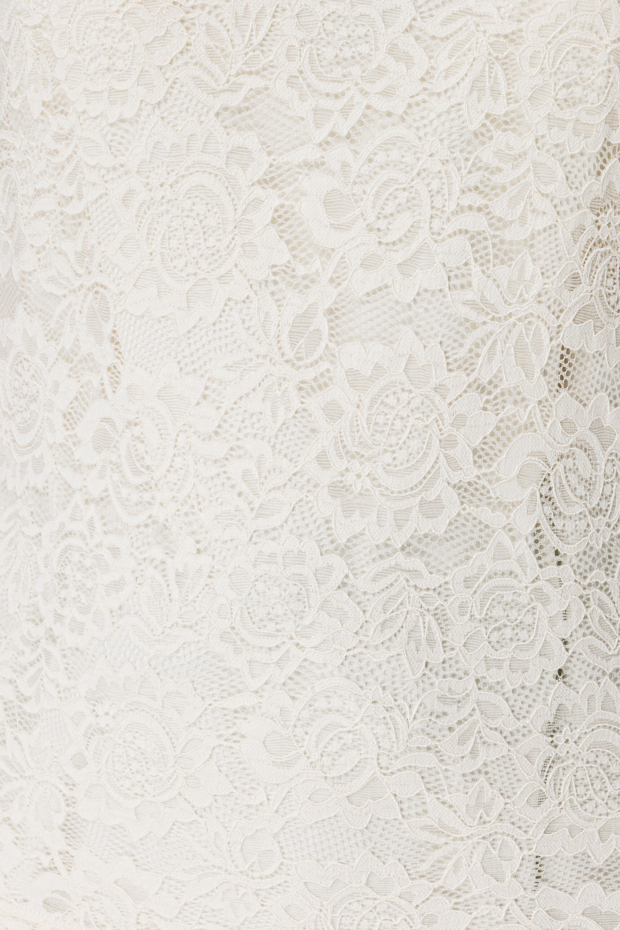 Kanten top met lange mouwen image number 4