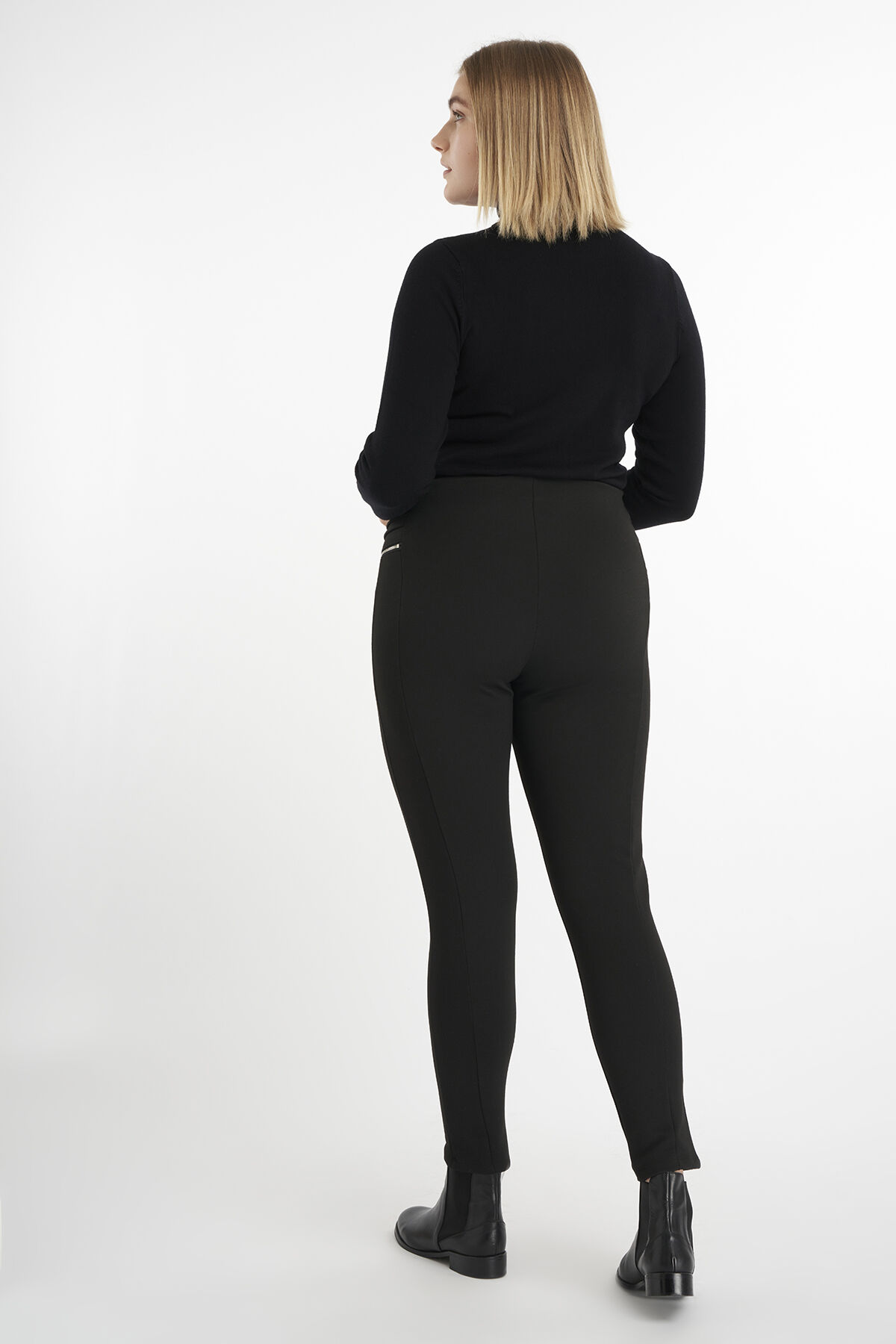 Tregging met ritsdetail image number 3