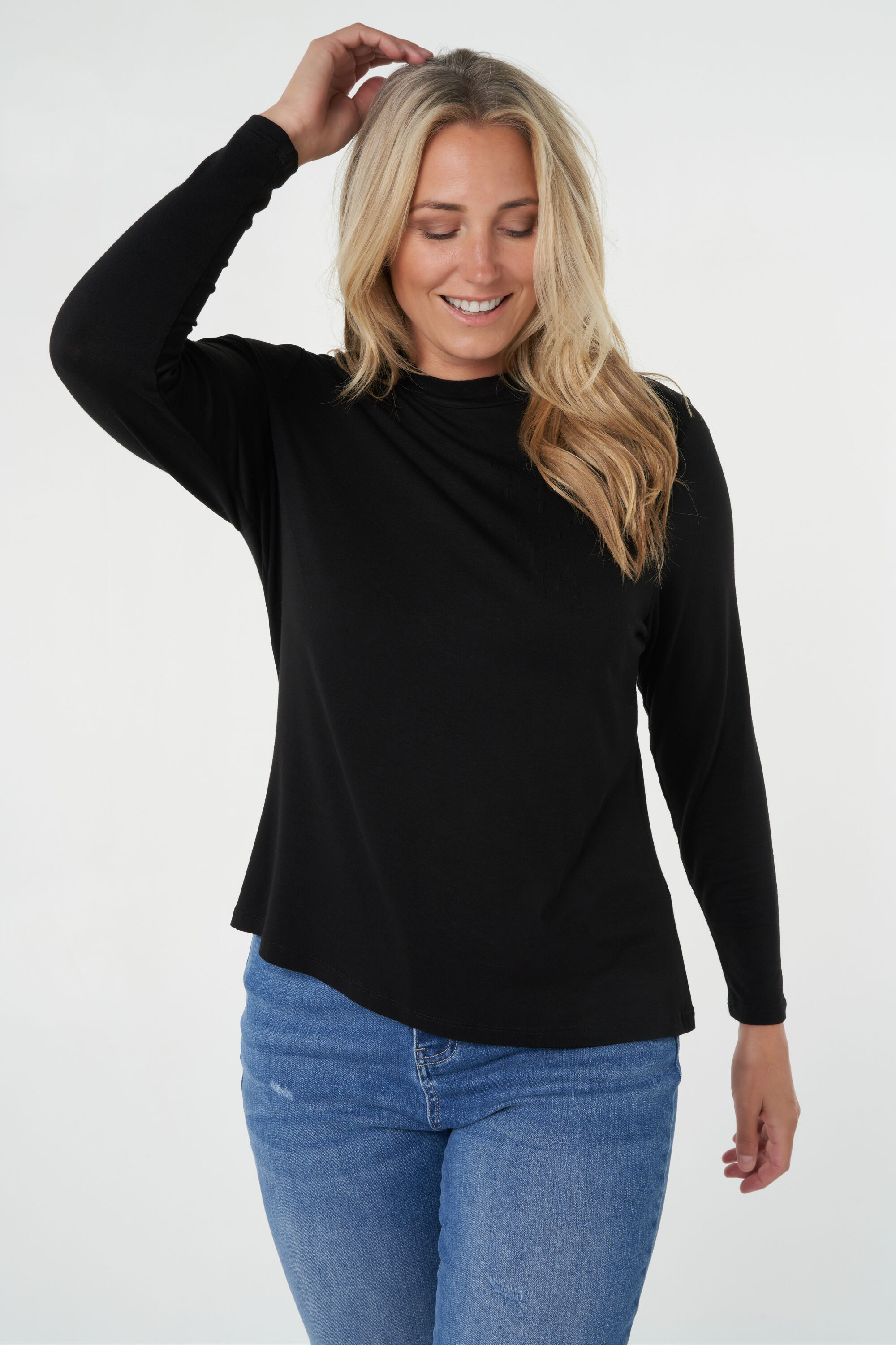 Topje met col discount