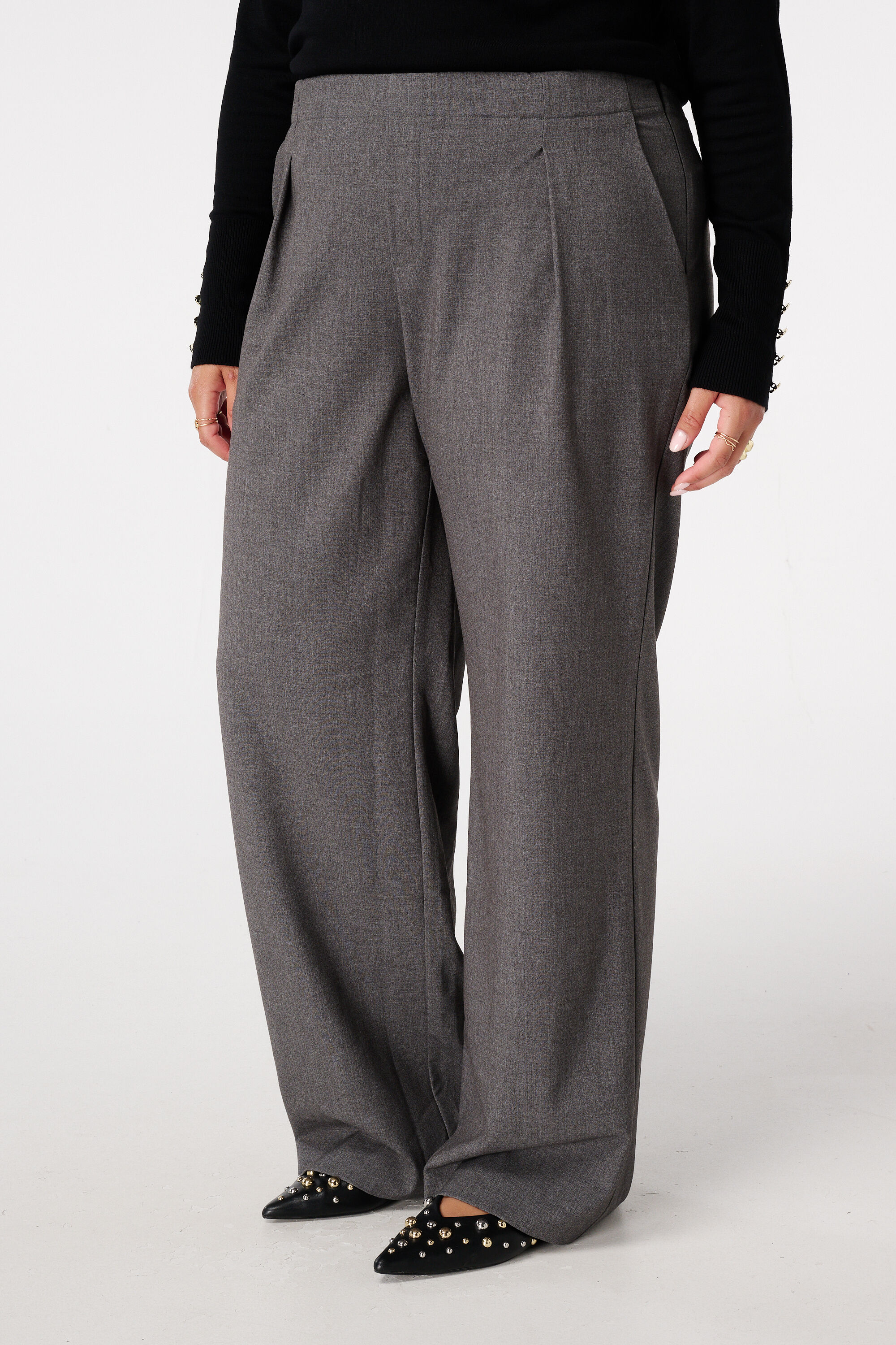 Wide-leg pantalon image number 5