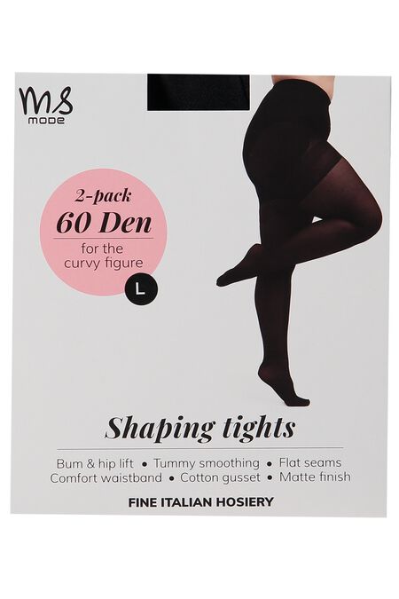 2-pack Shaping panty 60 denier