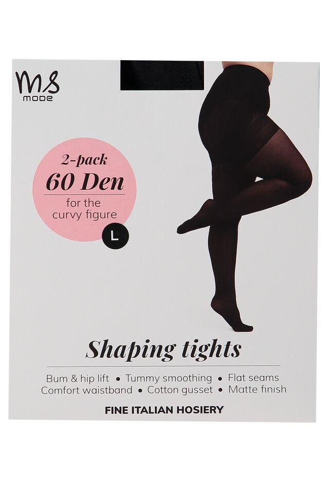 2-pack Shaping panty 60 denier image number 1