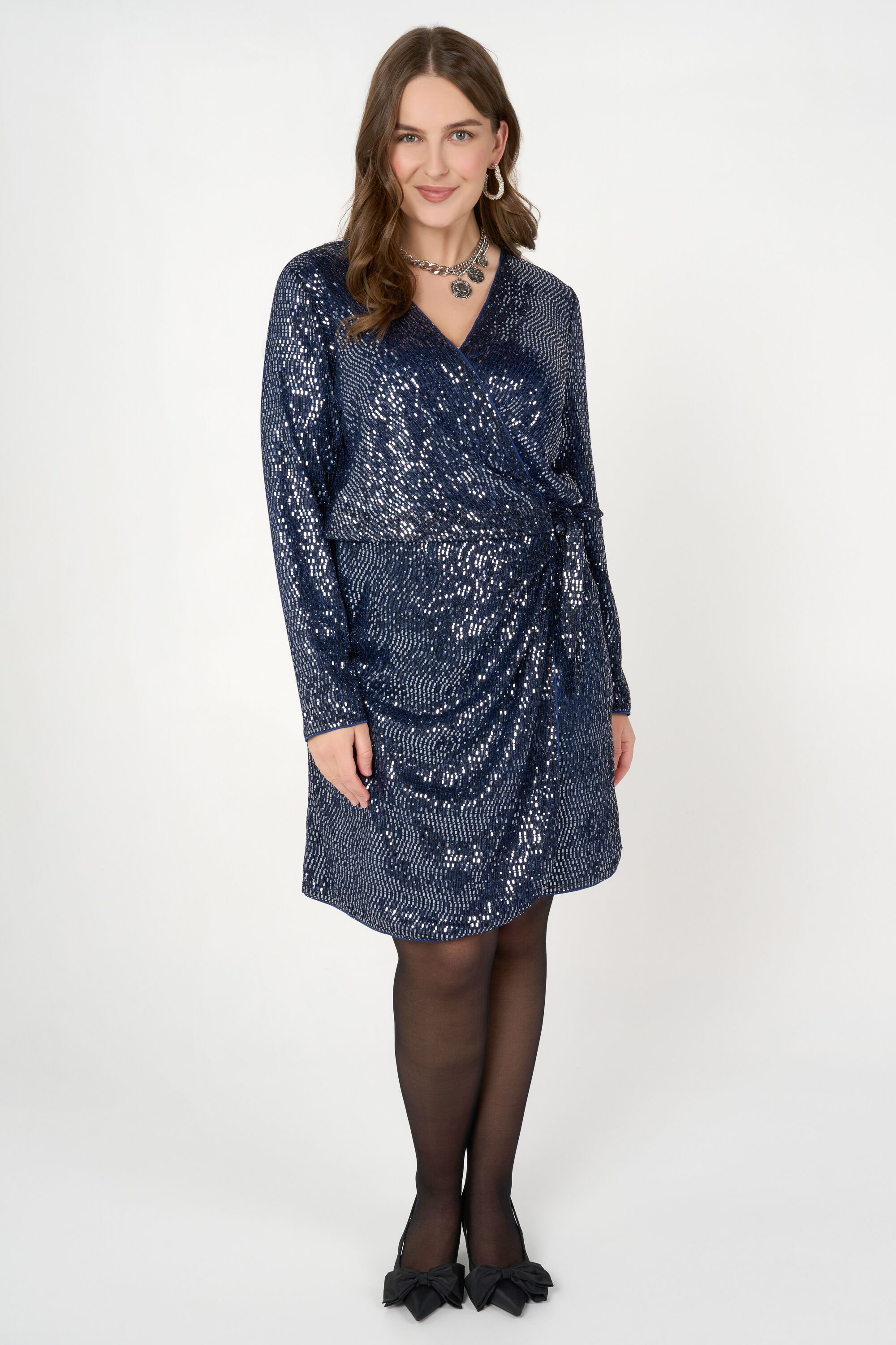 Jurk met glitter image number 6