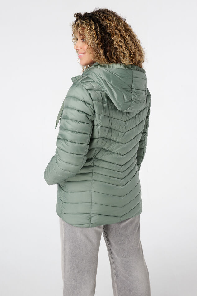 Licht gewatteerde jas image number 3