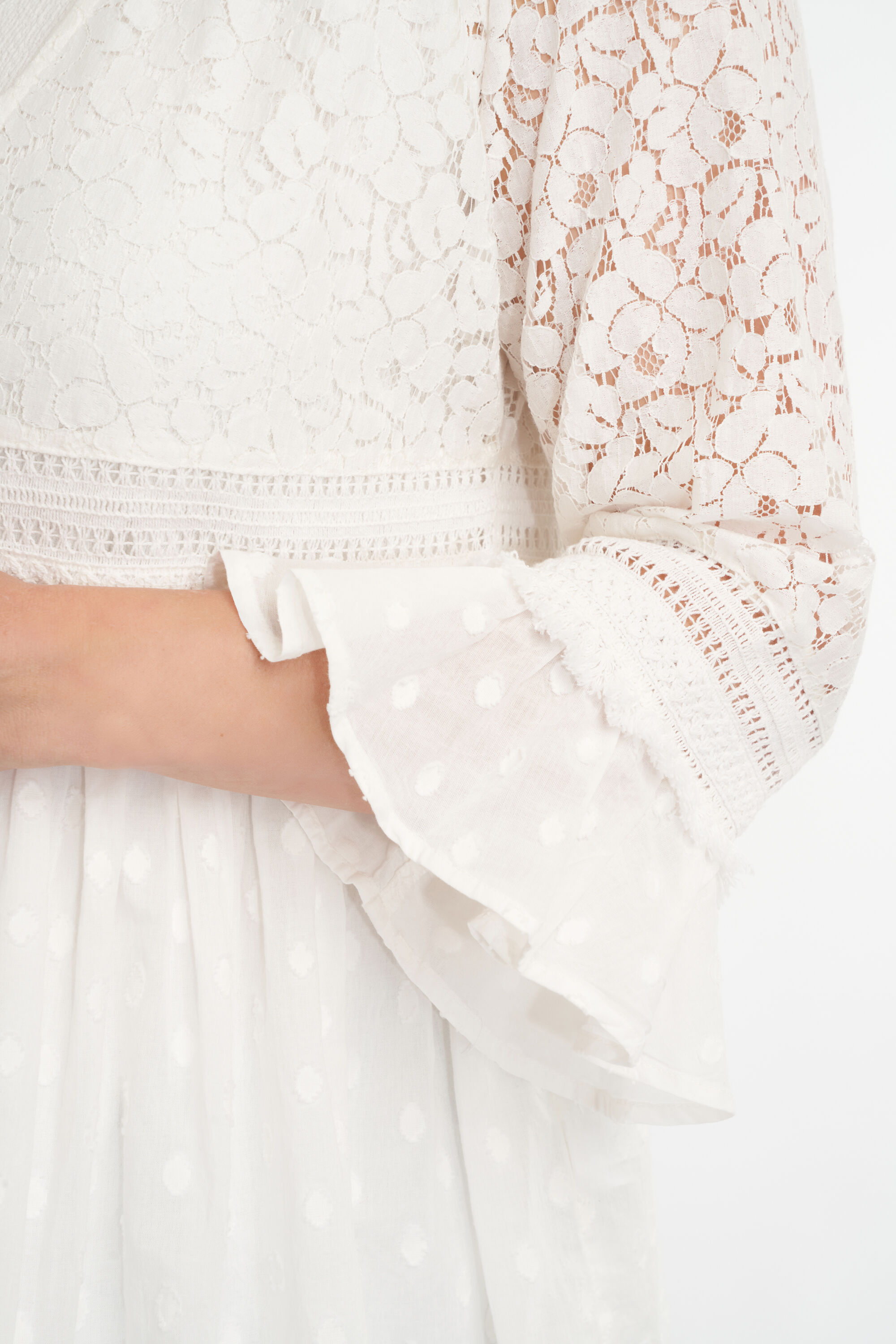 Blouse met kant image number 4