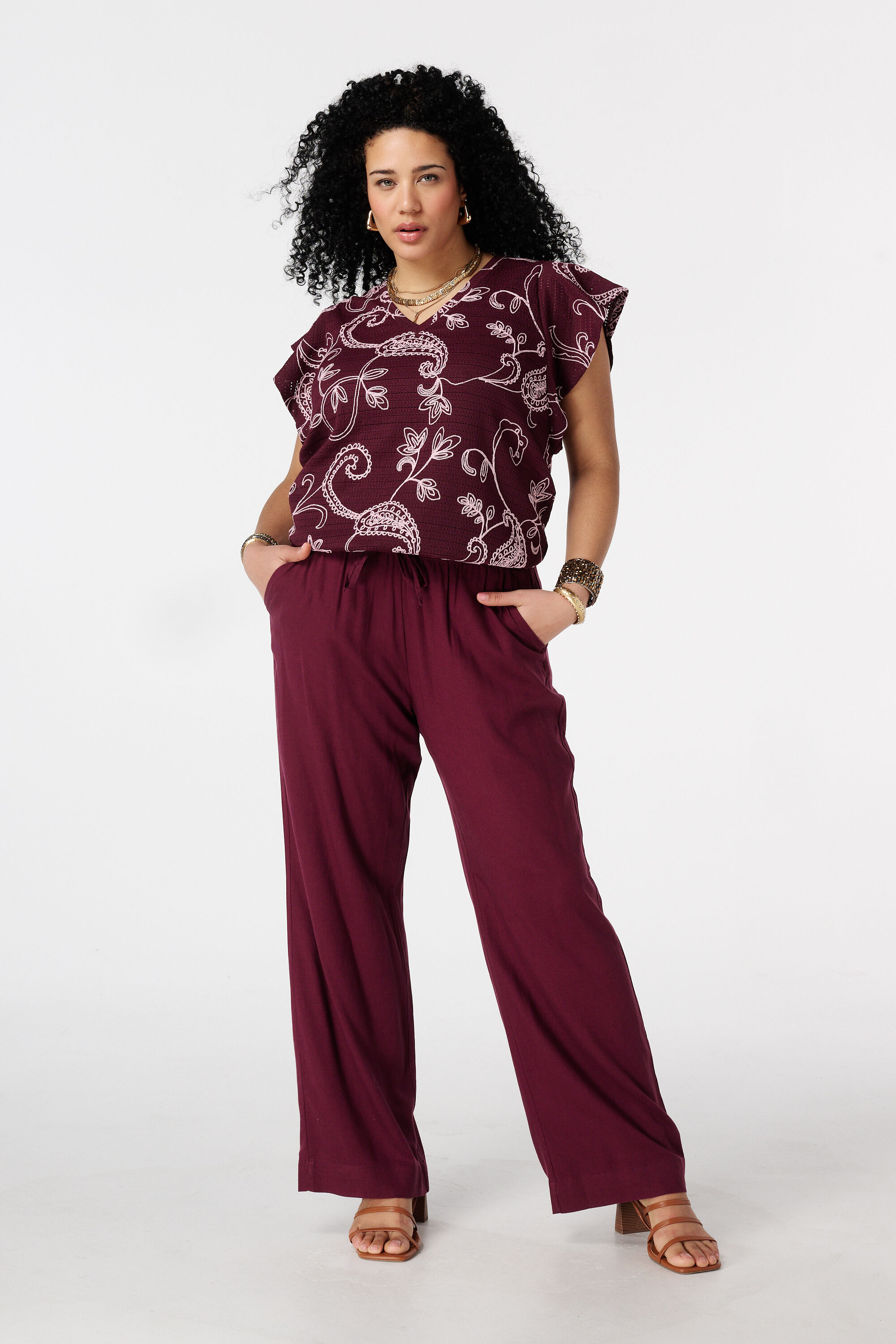 Linnen broek image number 0