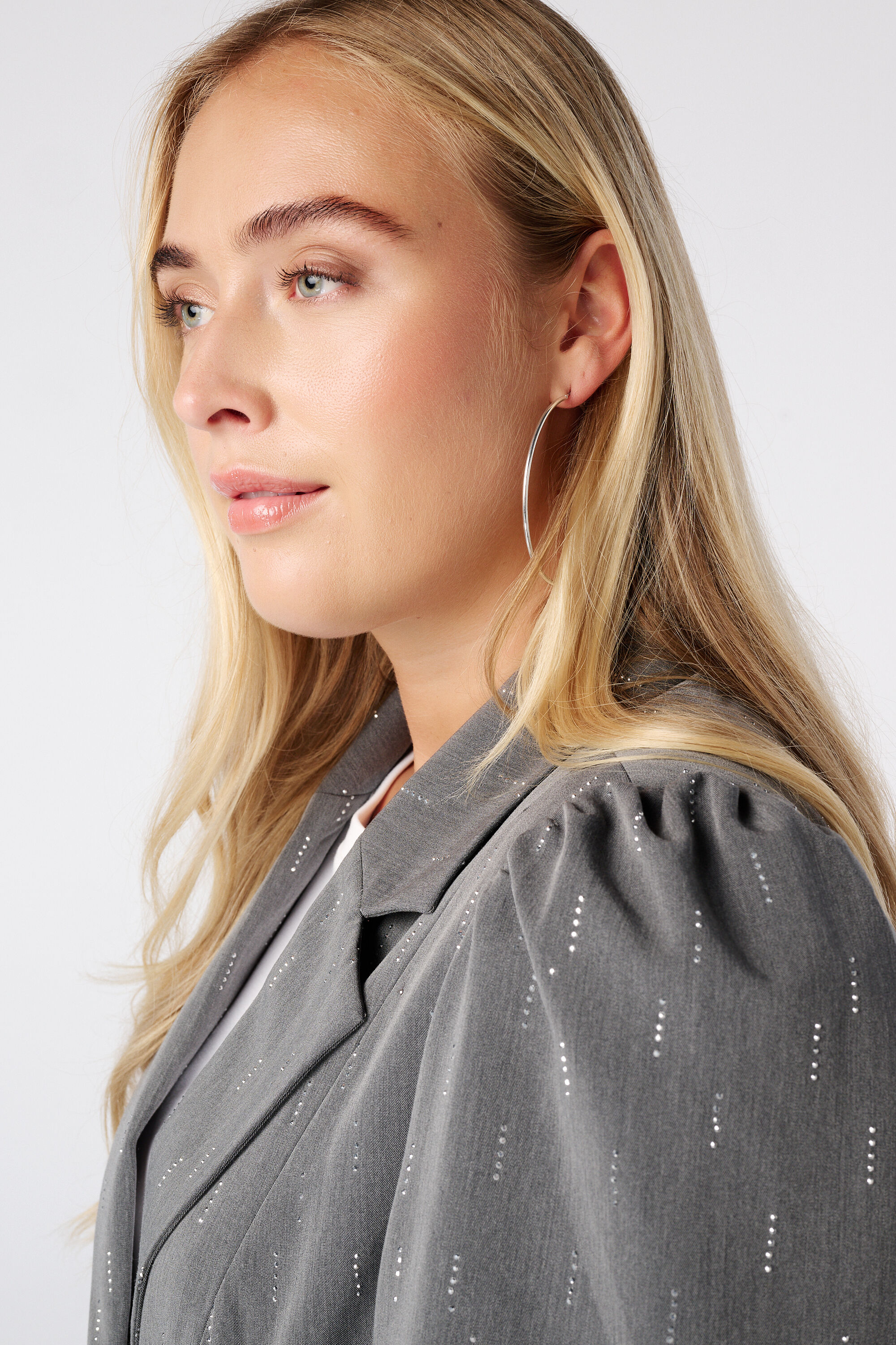 Blazer met pofmouwen image number 4