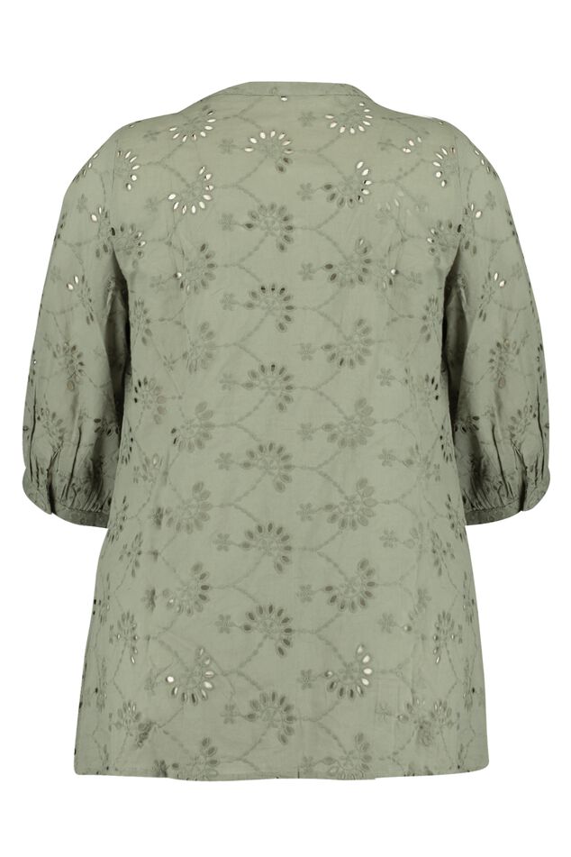 Broderie angliase blouse image number 3