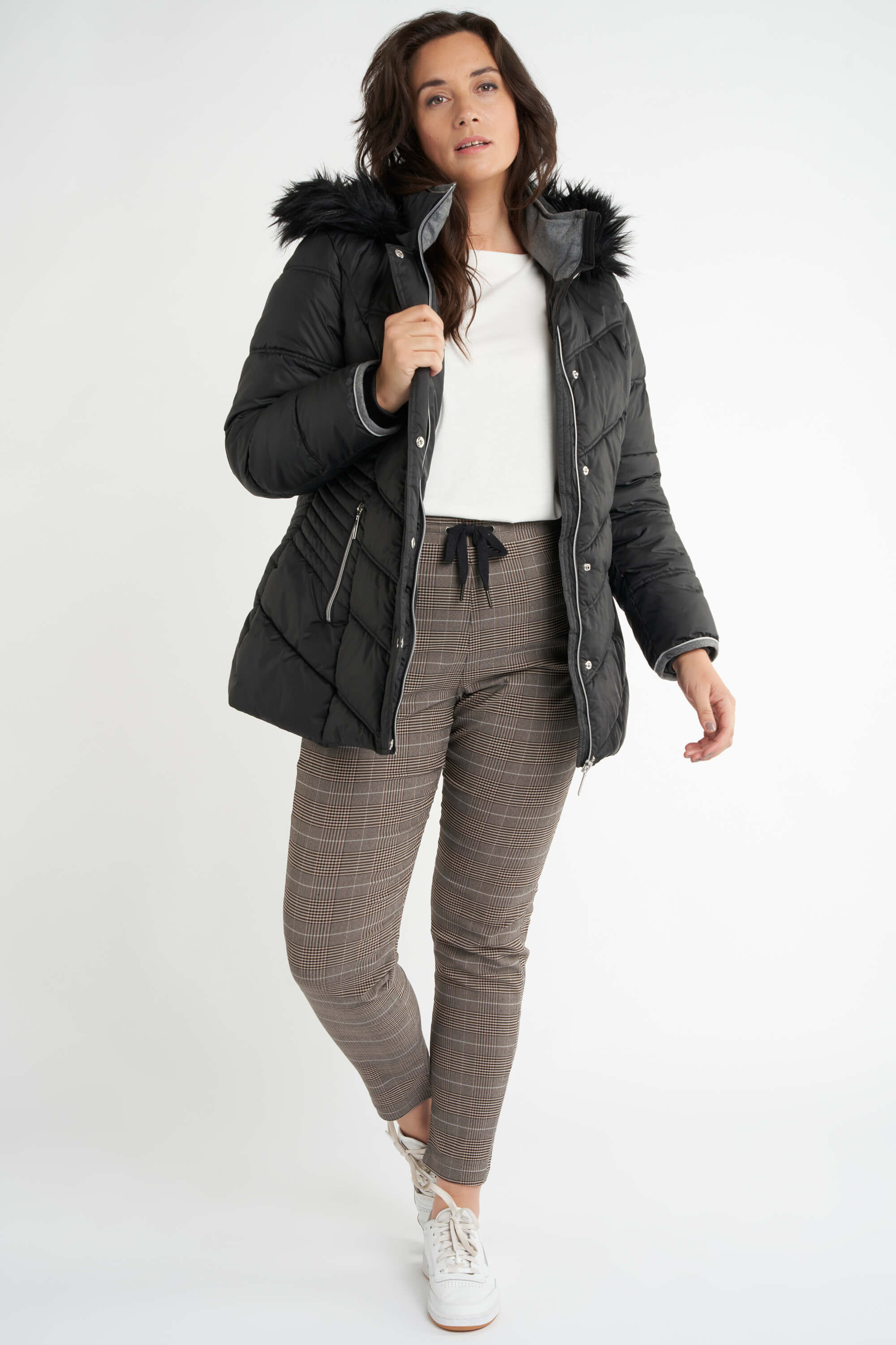 Gewatteerde jas  image number 4