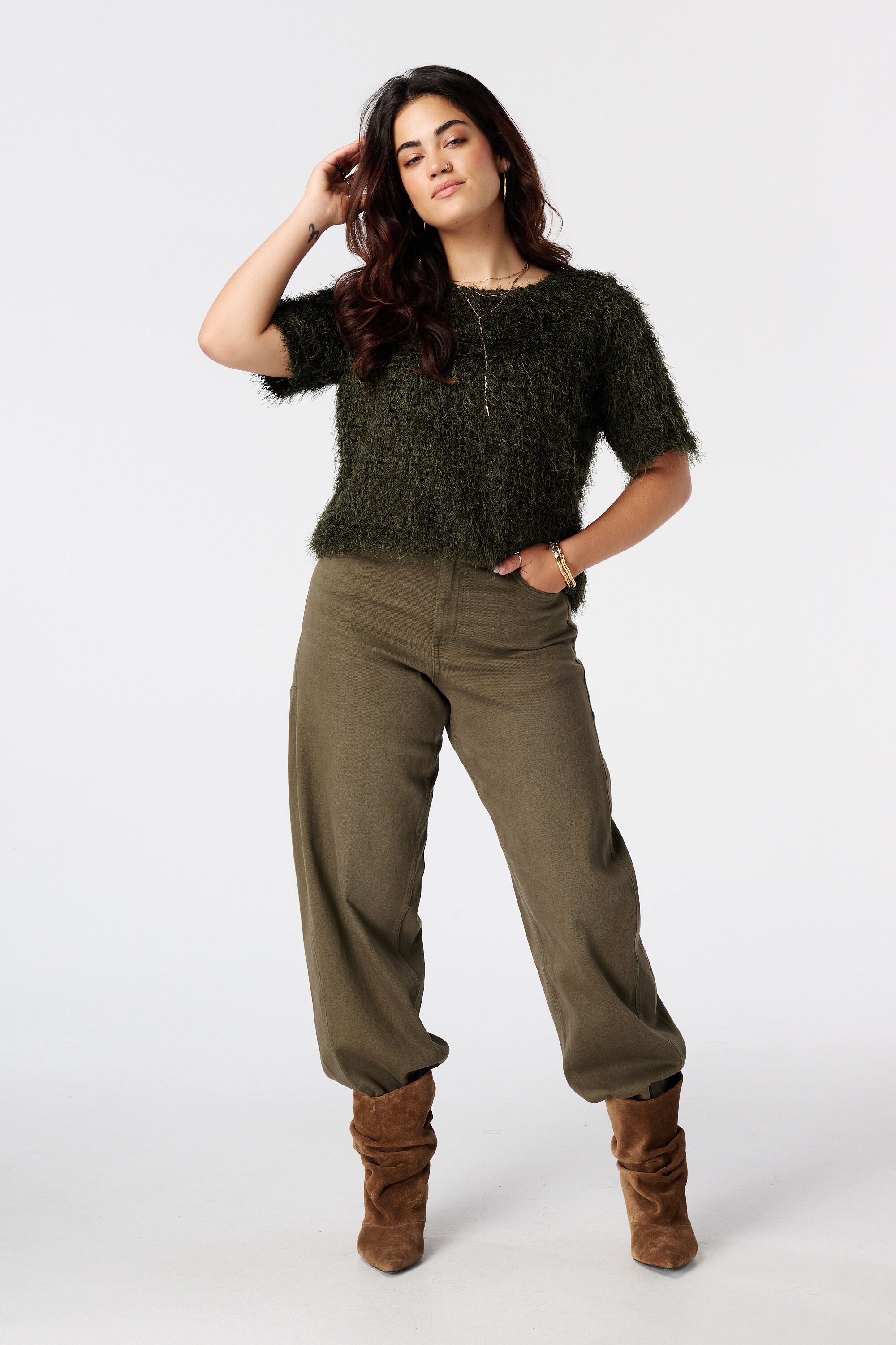 Barrel jeans