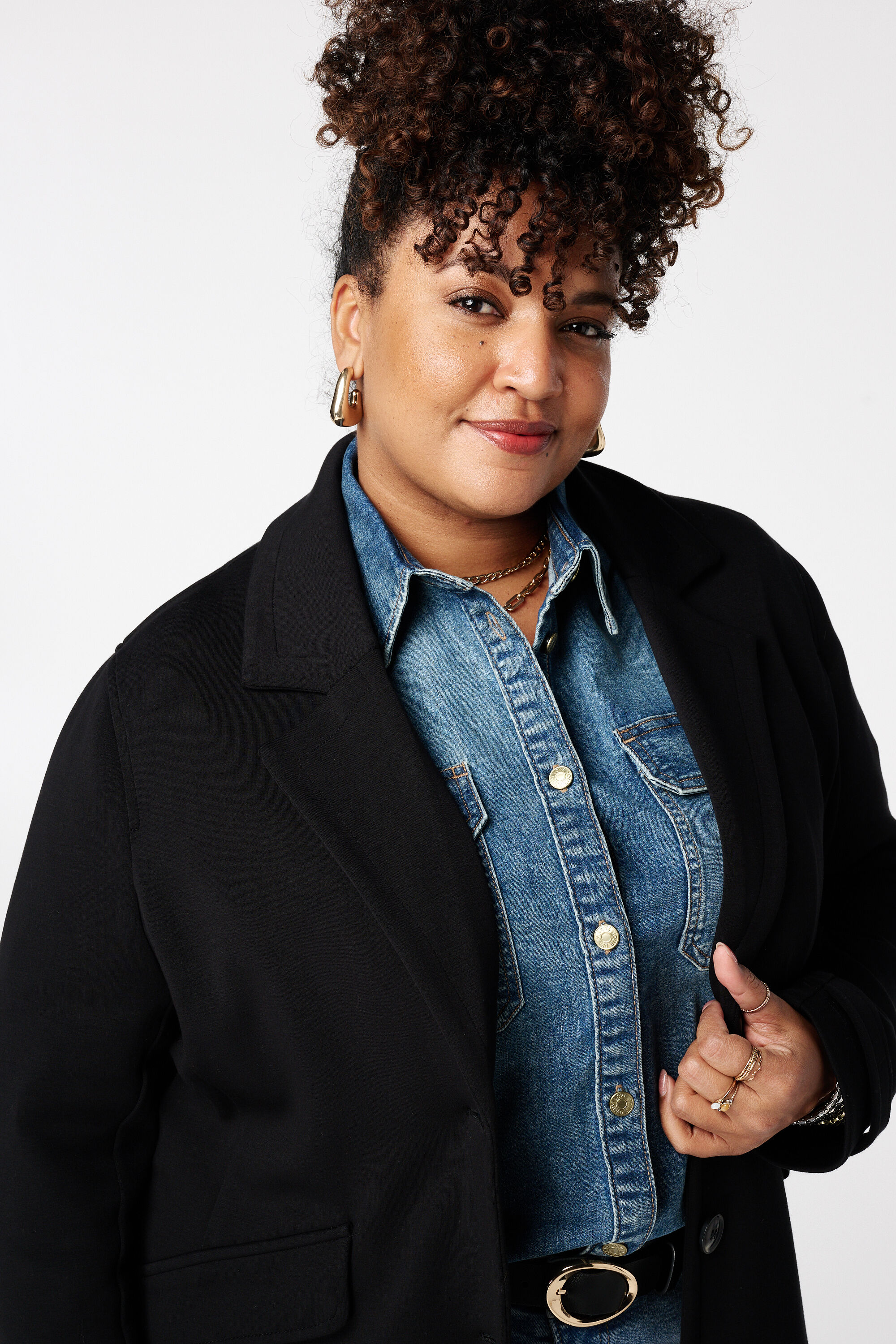 Mantel met knoopsluiting image number 4