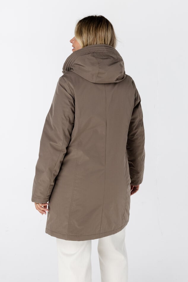Water afstotende jas met capuchon image number 3
