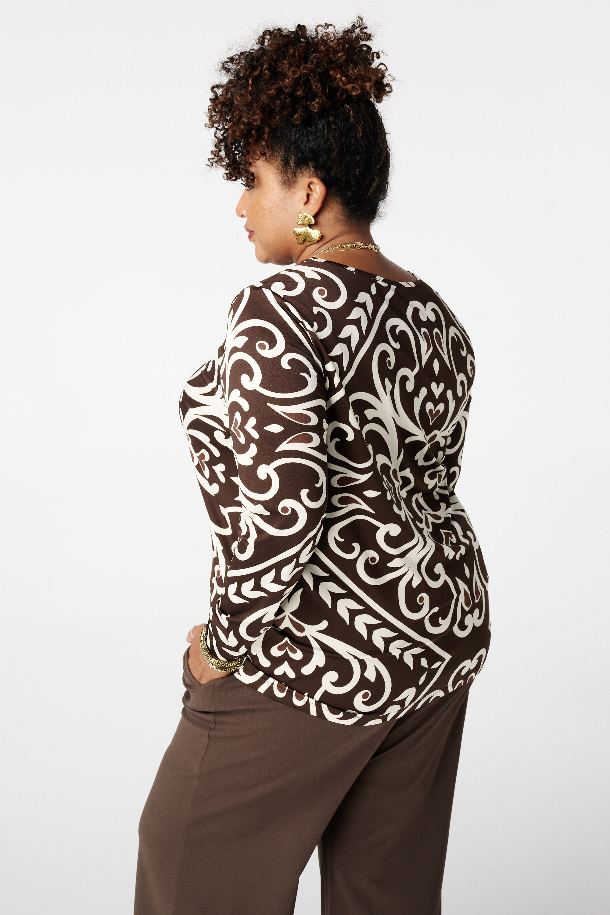 Top met print image number 3