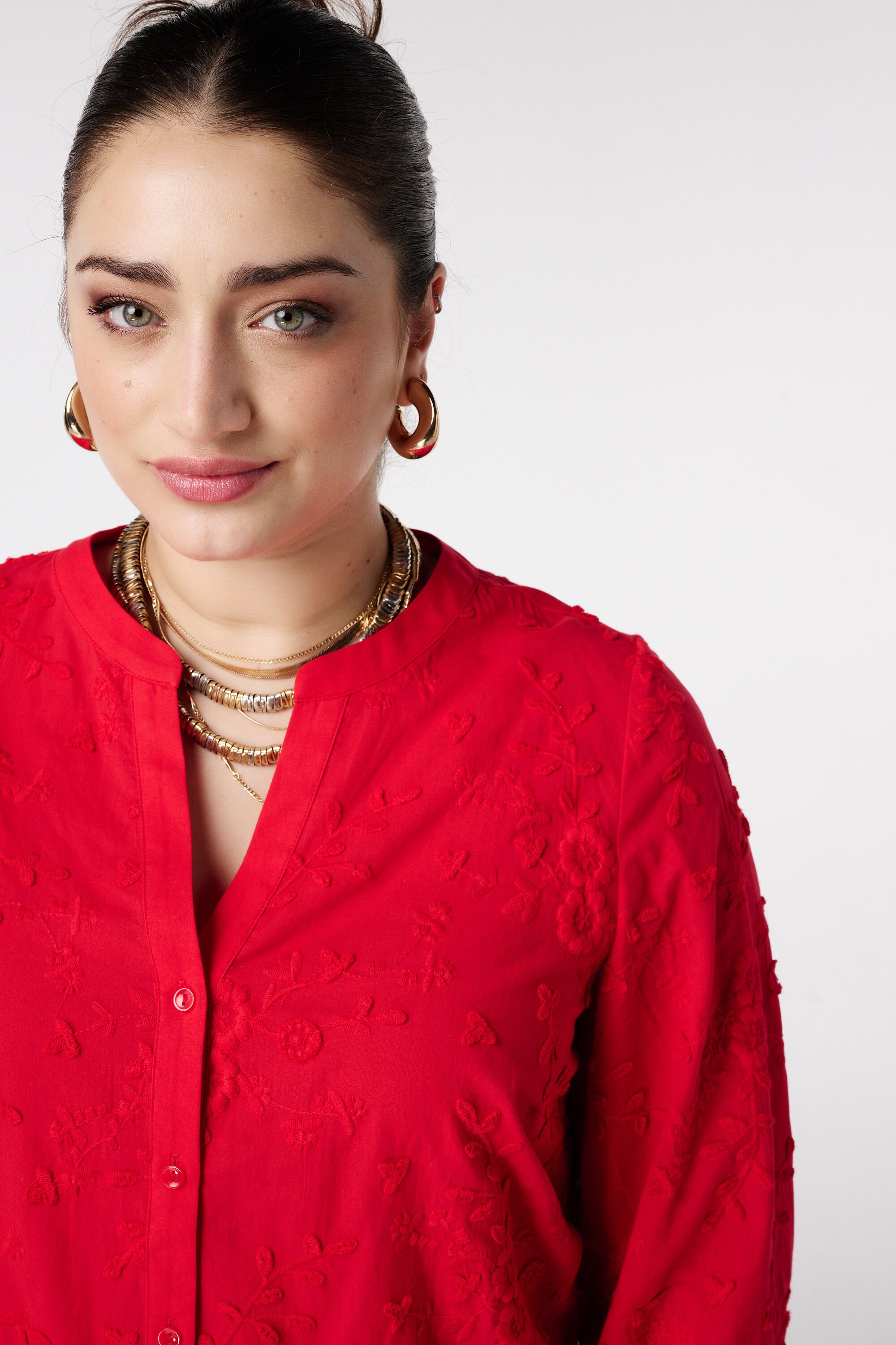 Blouse met bloemenprint image number 4