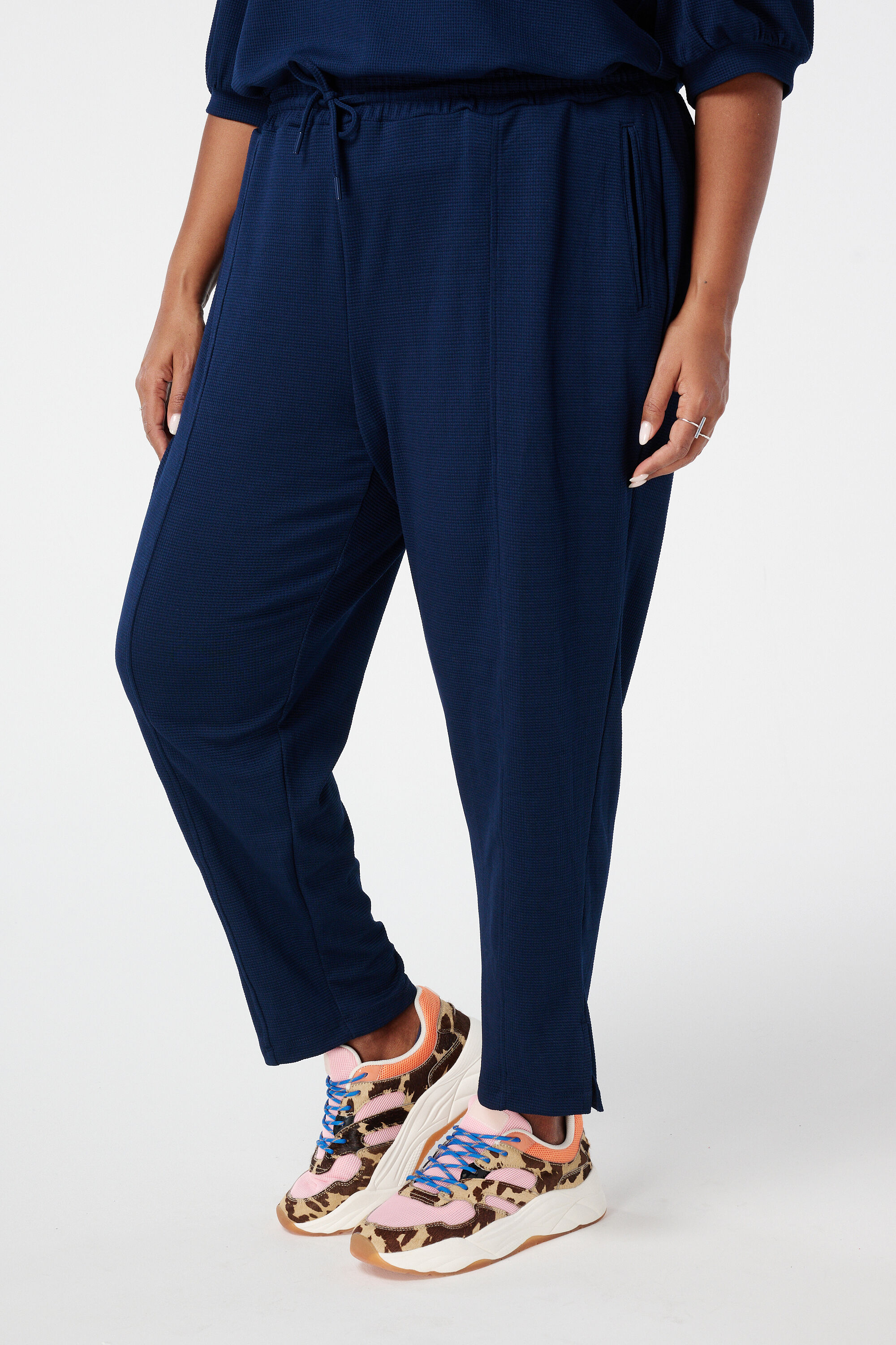 Broek met elastische taille image number 5