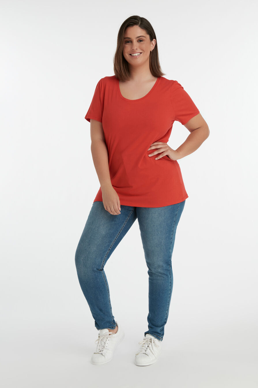 Shirt met pofmouw image number 5