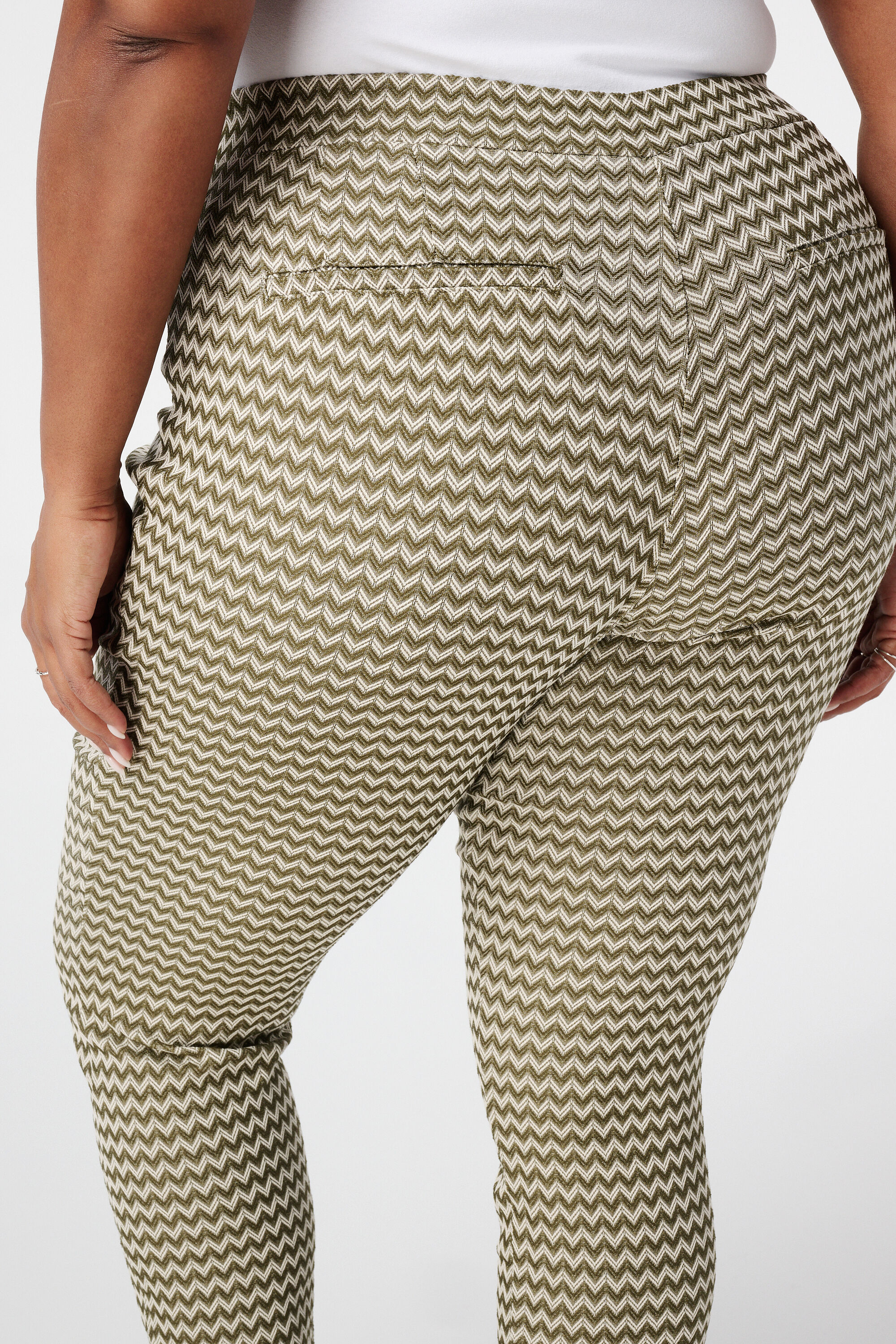 Skinny leg tregging met print image number 4