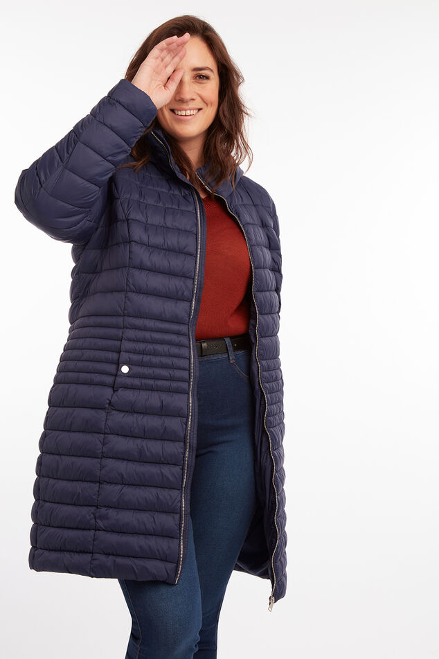 Licht gewatteerde parka image number 0