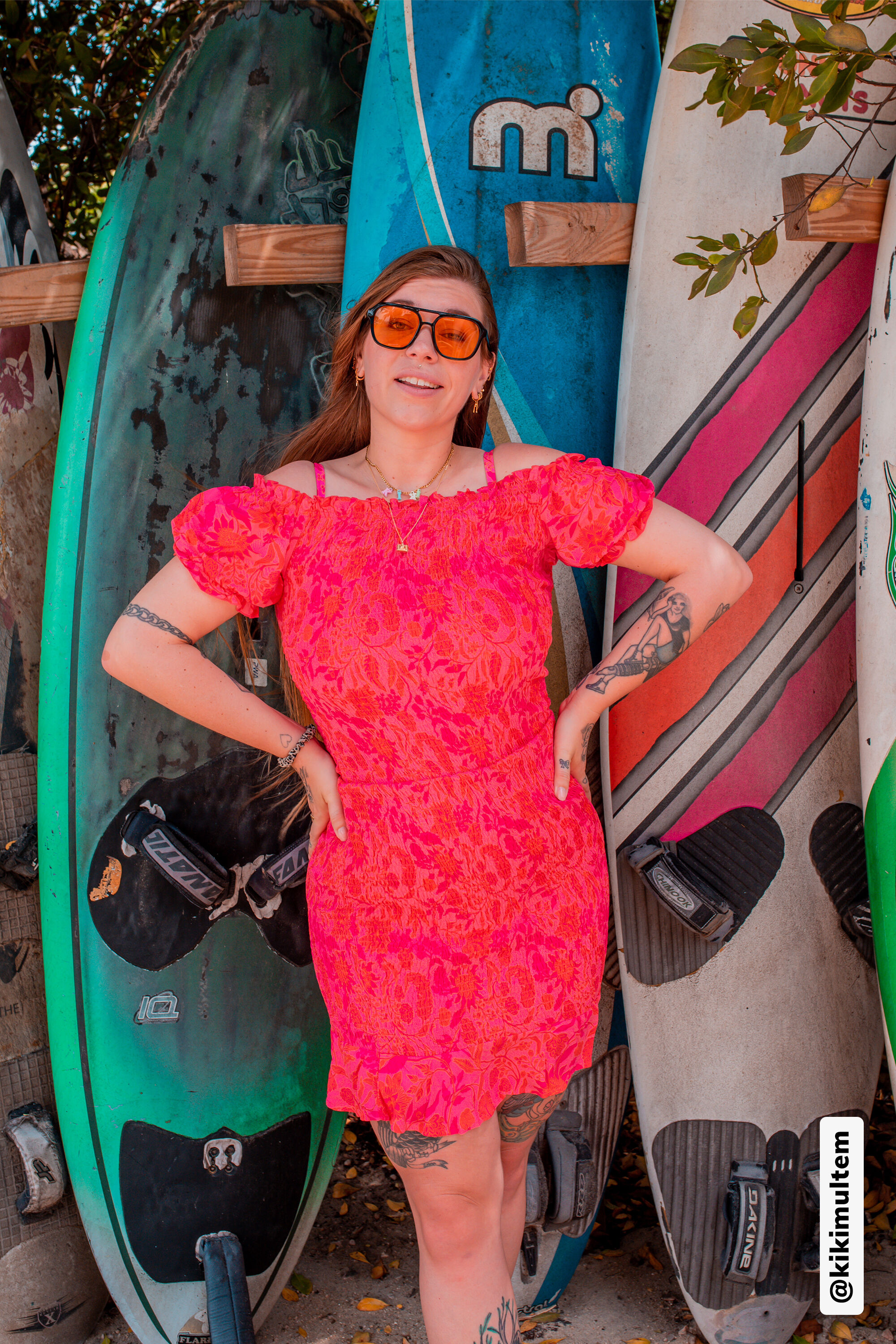 Smock jurk met print image number 6