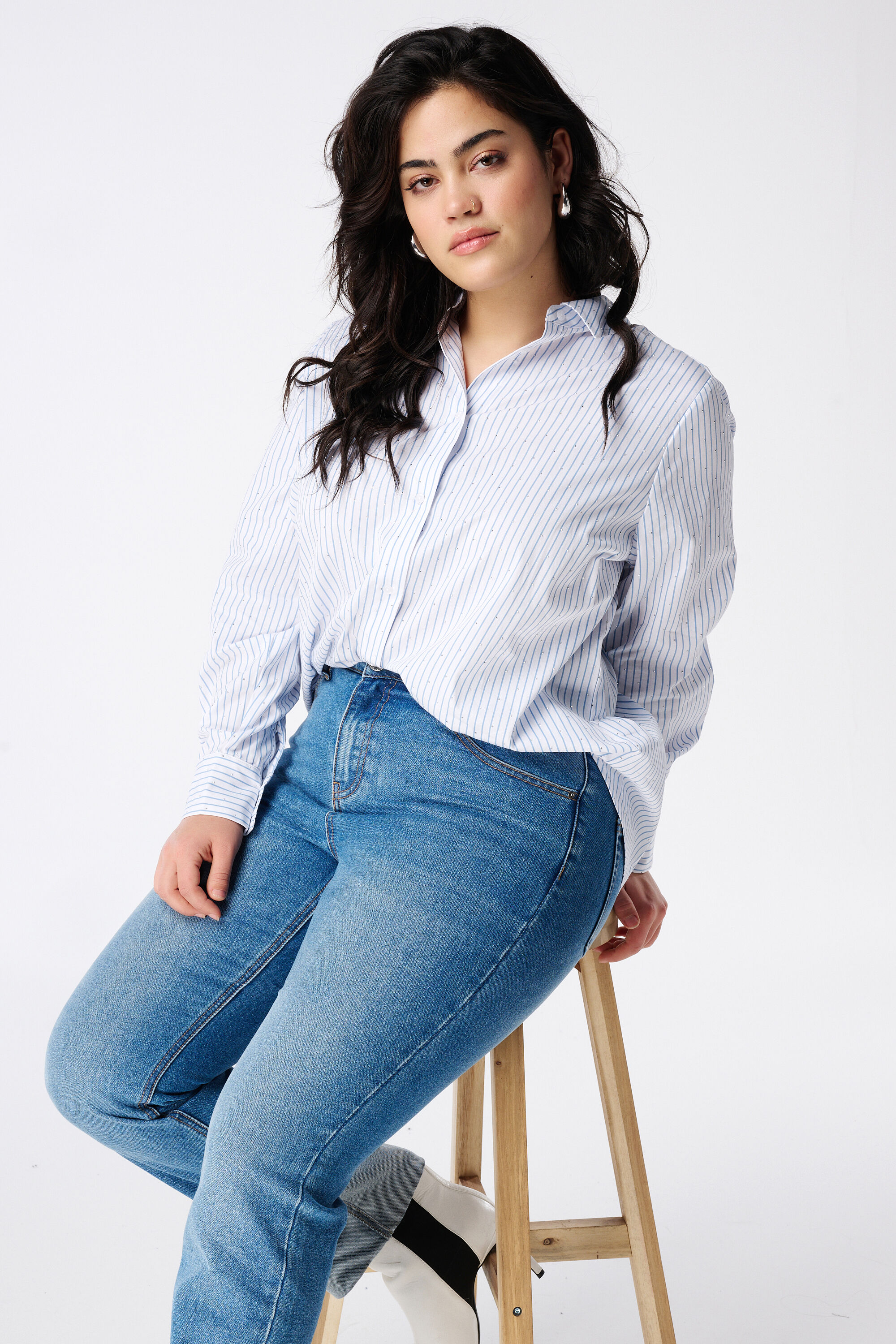 Overhemd met steentjes image number 6