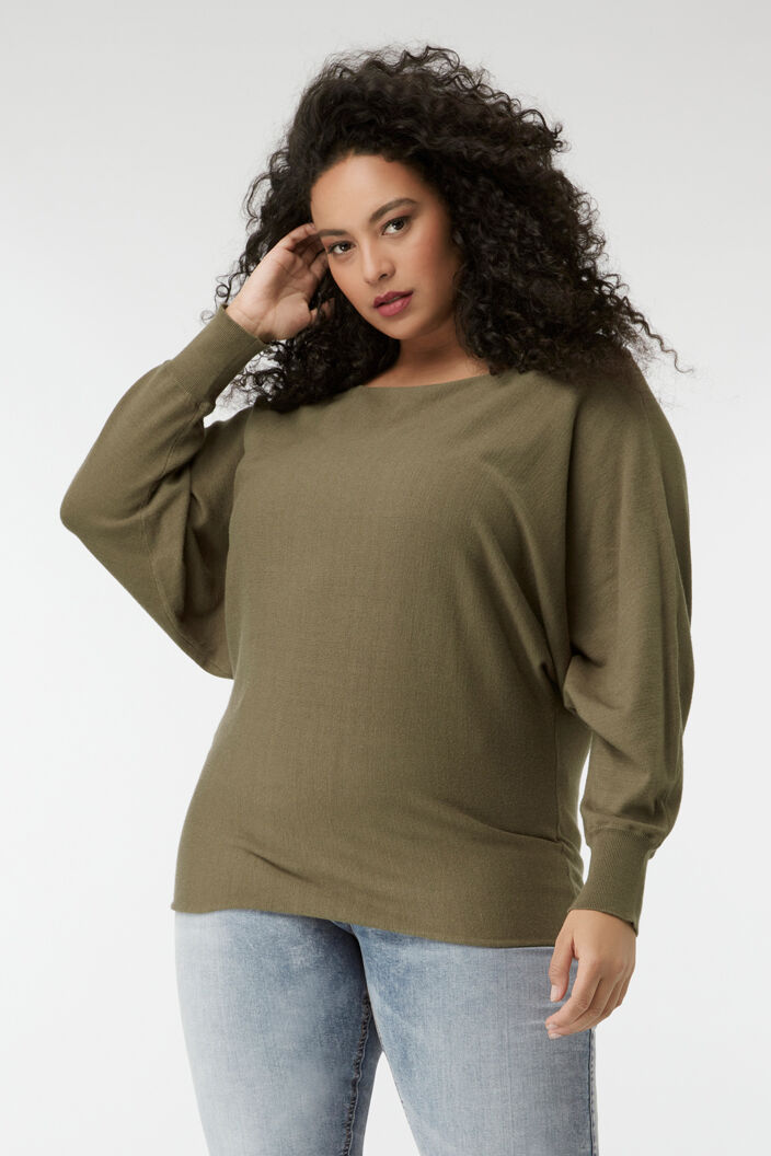 Trui met vleermuismouwen image number 0