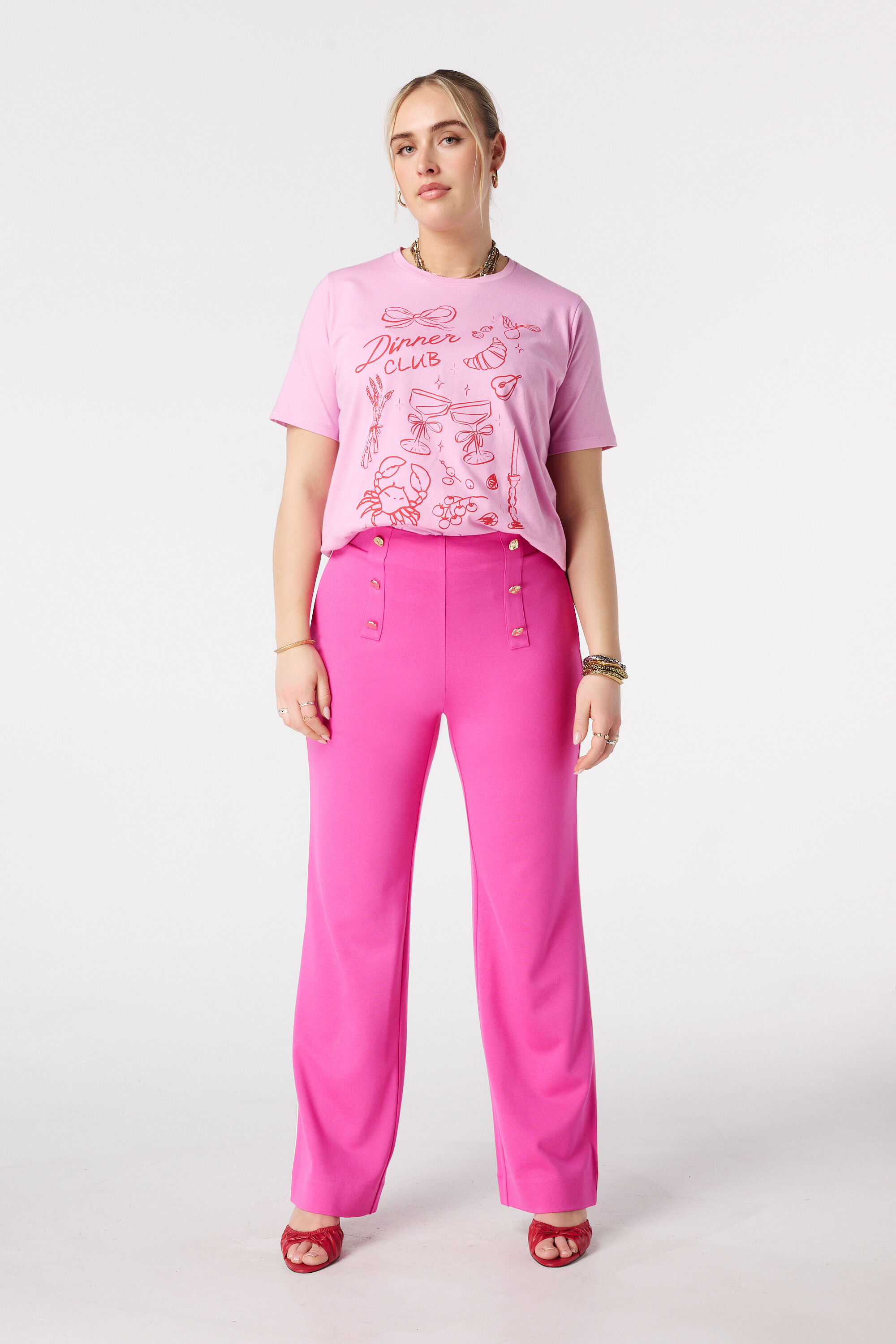 T-shirt met print image number 5