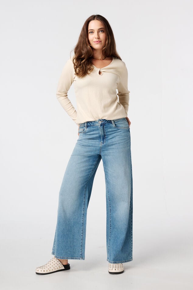 Top met foil print  image number 5