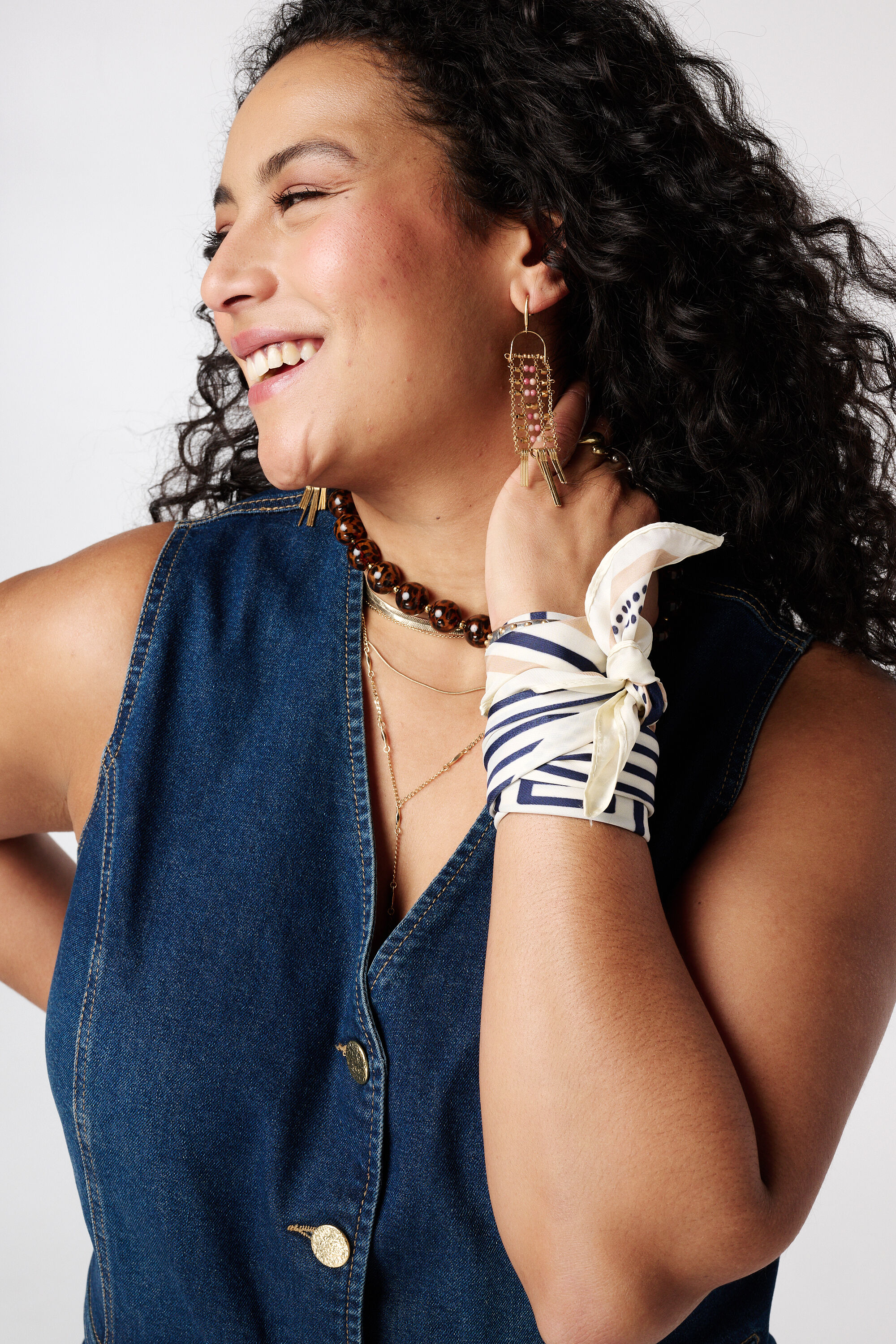 Sjaal met print image number 2