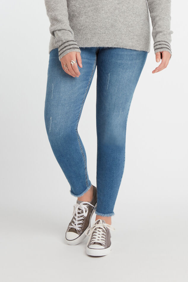 Super skinny CHERRY met riem image number 6