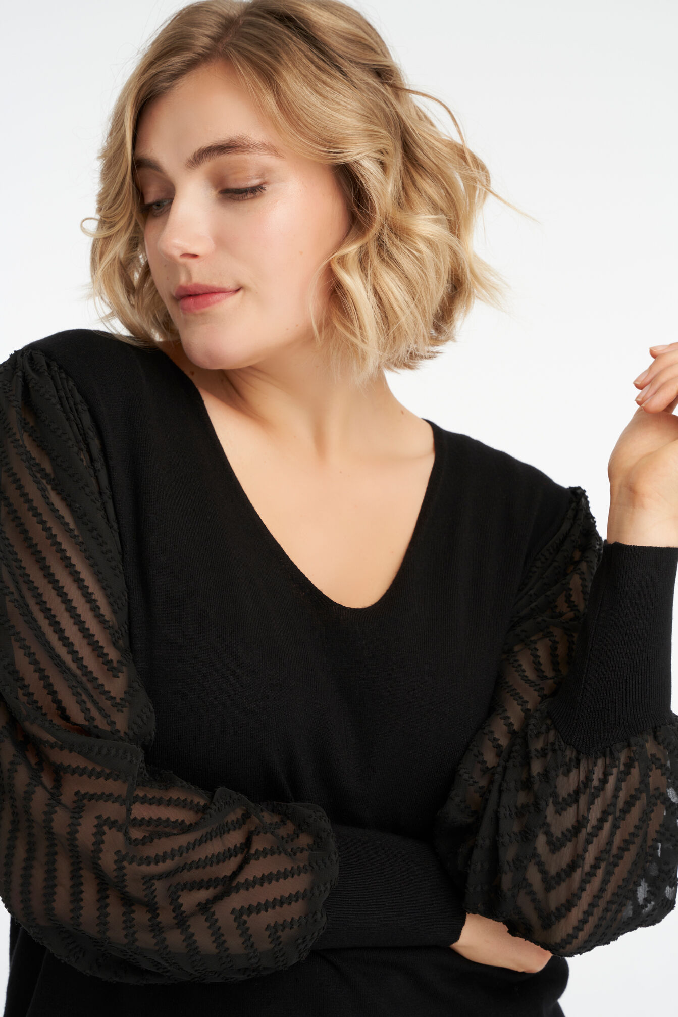 Trui met pofmouw image number 4